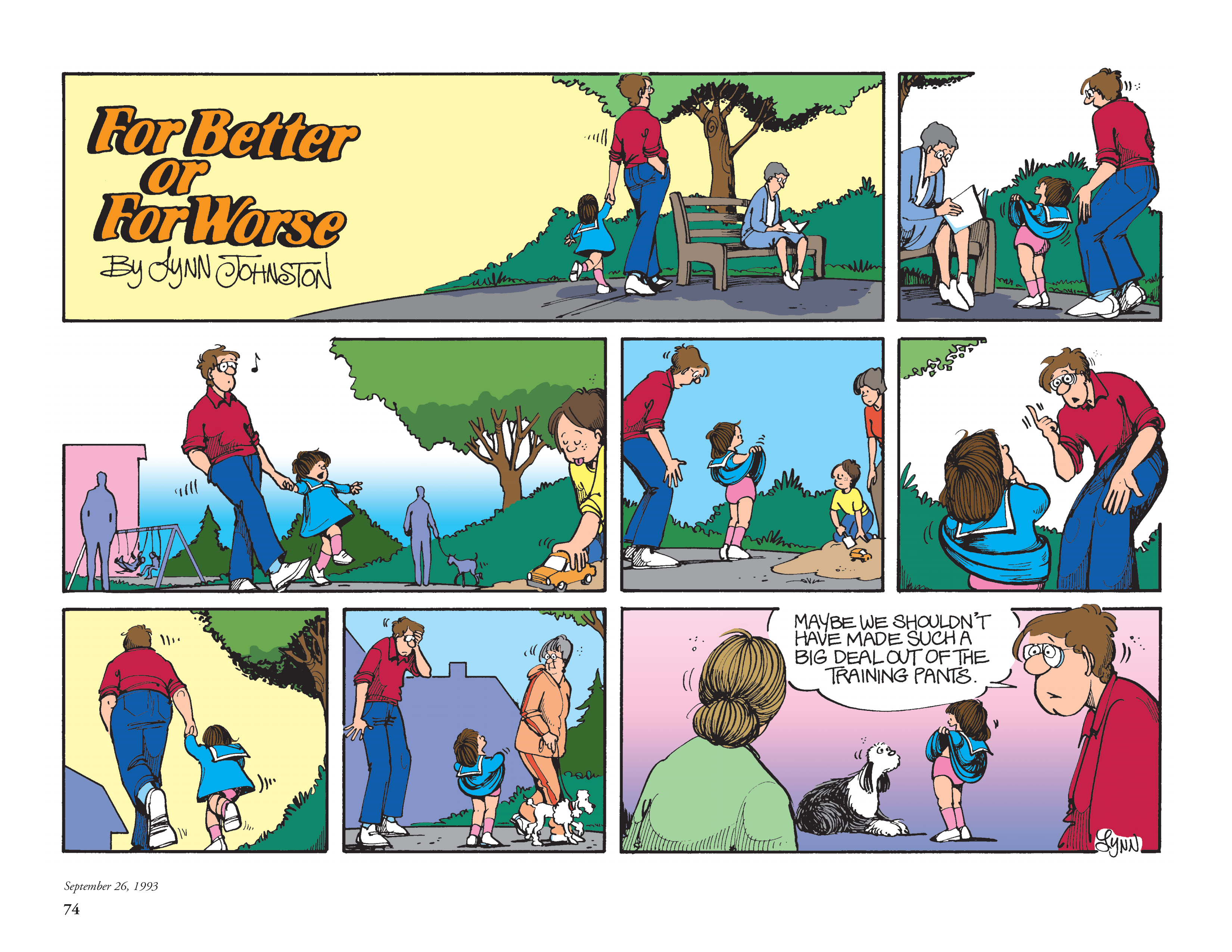 Read online For Better Or For Worse: The Complete Library comic -  Issue # TPB 5 (Part 1) - 74