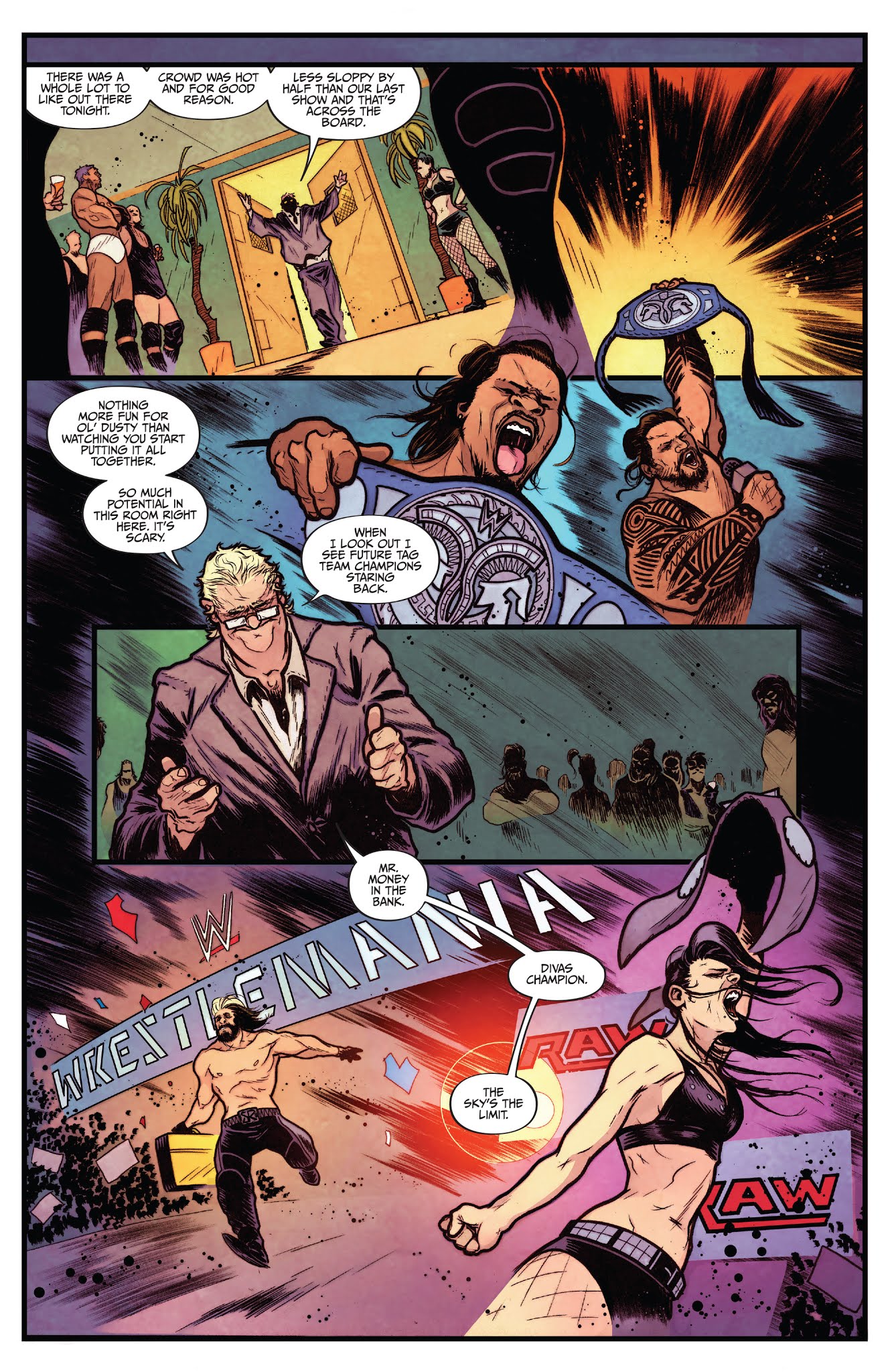 Read online WWE: NXT Takeover - The Blueprint comic -  Issue # Full - 23