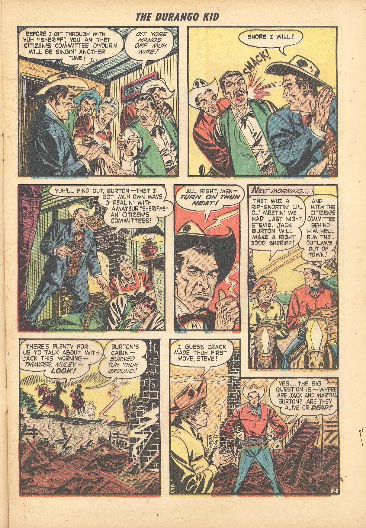 Read online Charles Starrett as The Durango Kid comic -  Issue #10 - 13