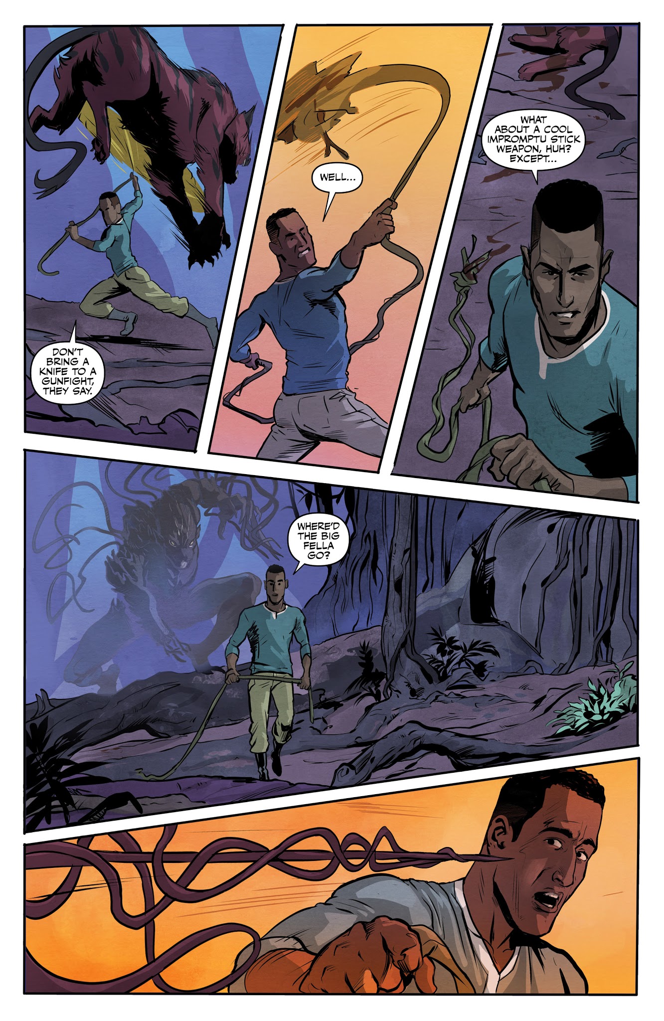 Read online Alien Bounty Hunter comic -  Issue #4 - 9