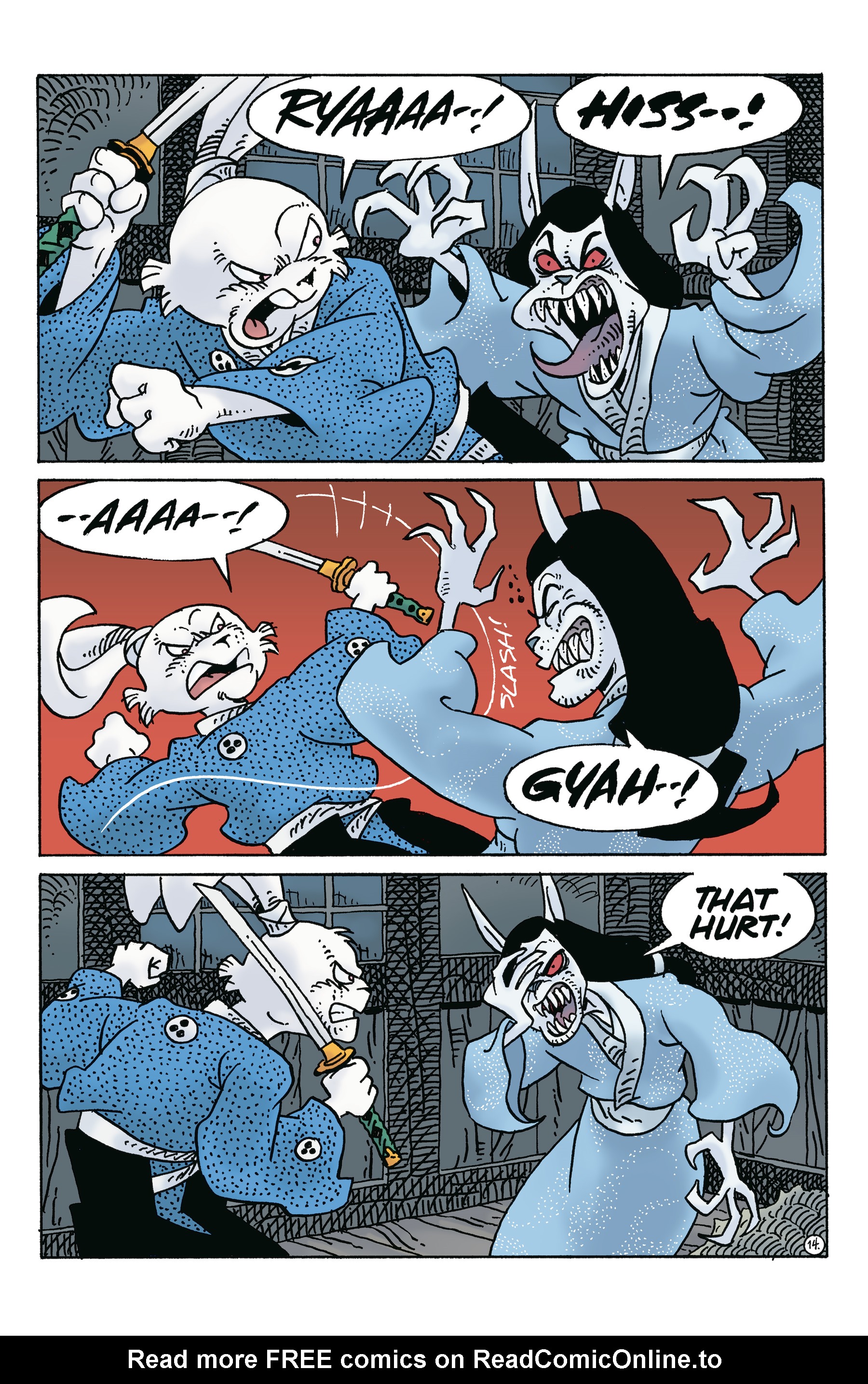 Read online Usagi Yojimbo: Ice and Snow comic -  Issue #2 - 16
