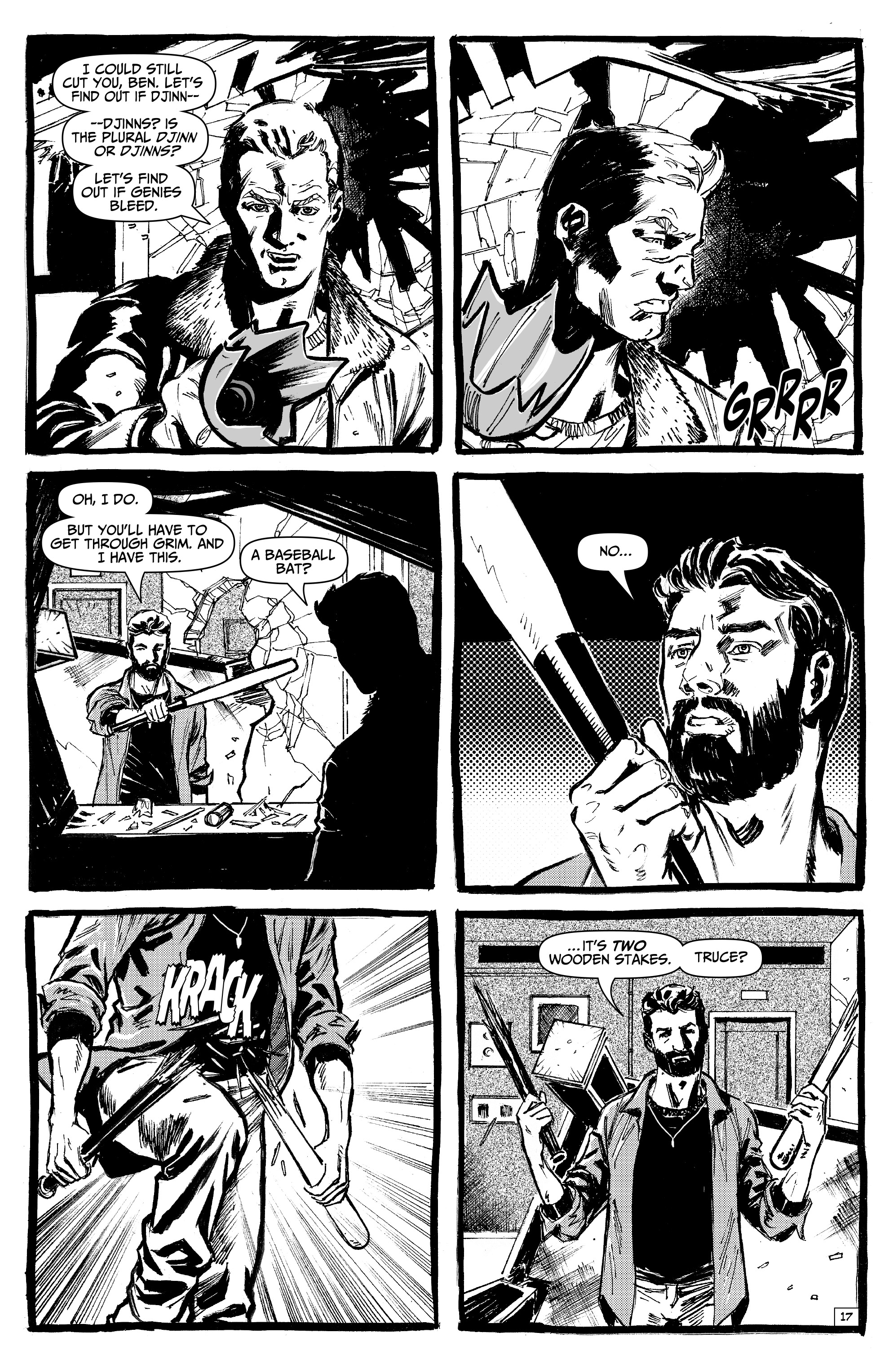 Read online Black's Myth comic -  Issue #4 - 19