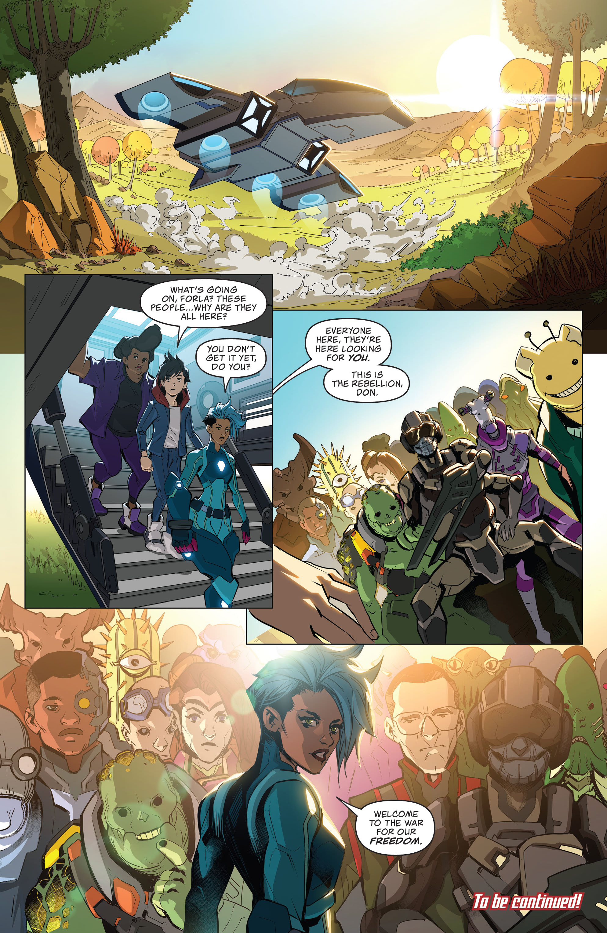 Read online Hexagon comic -  Issue #3 - 34