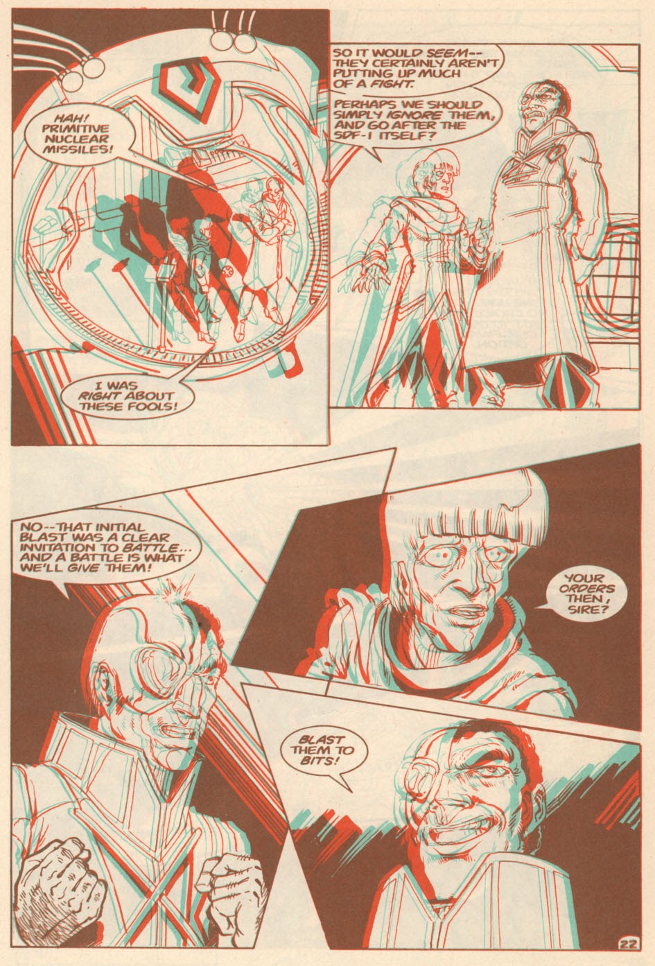 Read online Robotech in 3-D comic -  Issue # Full - 23