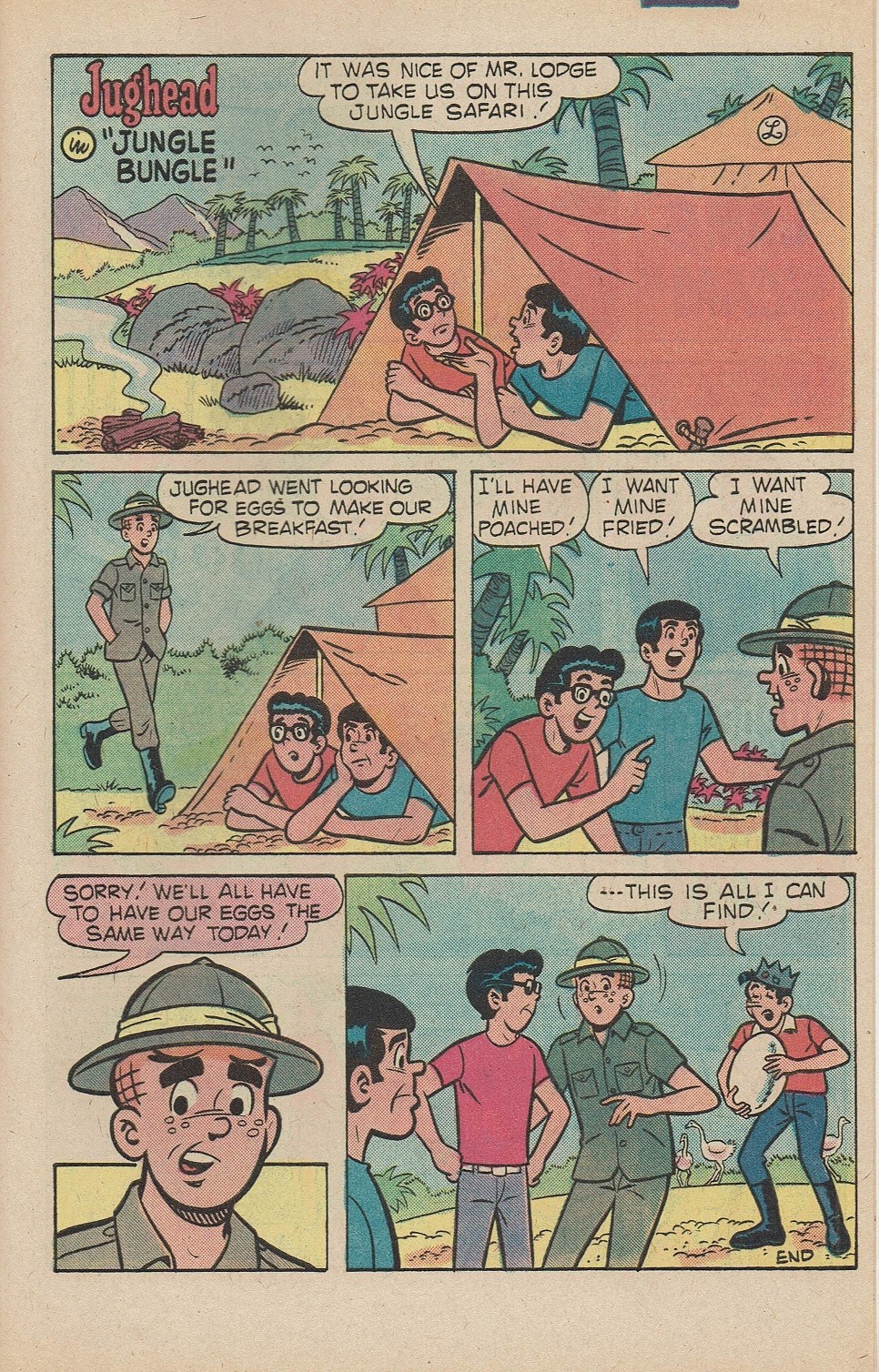 Read online Jughead's Jokes comic -  Issue #74 - 29
