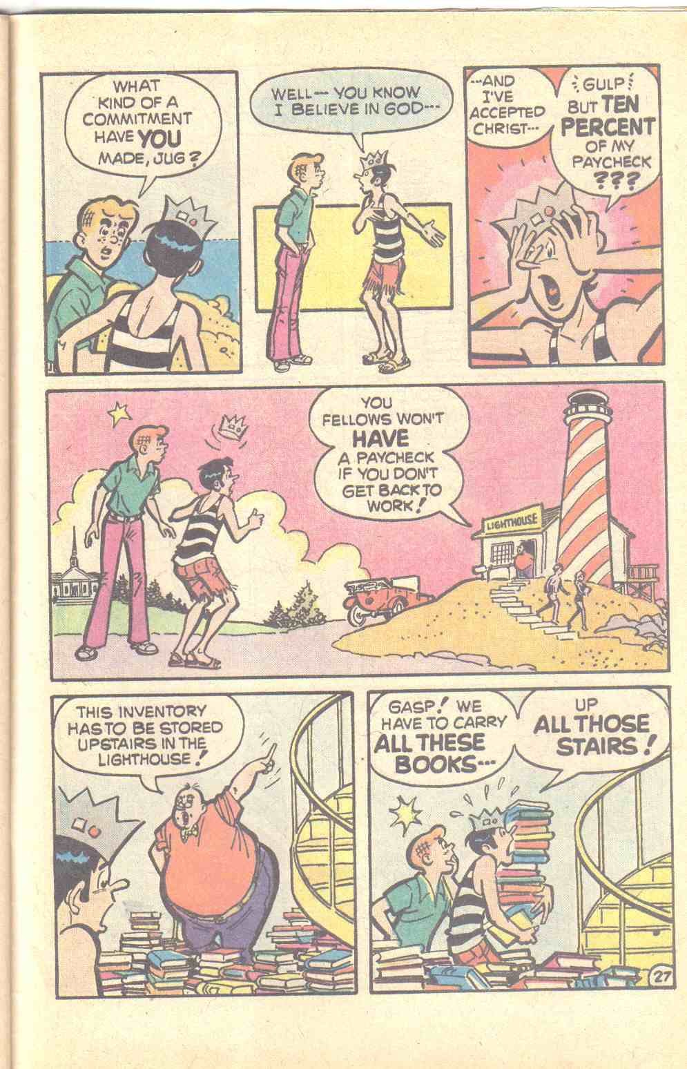 Read online Archie Gets a Job comic -  Issue # Full - 29