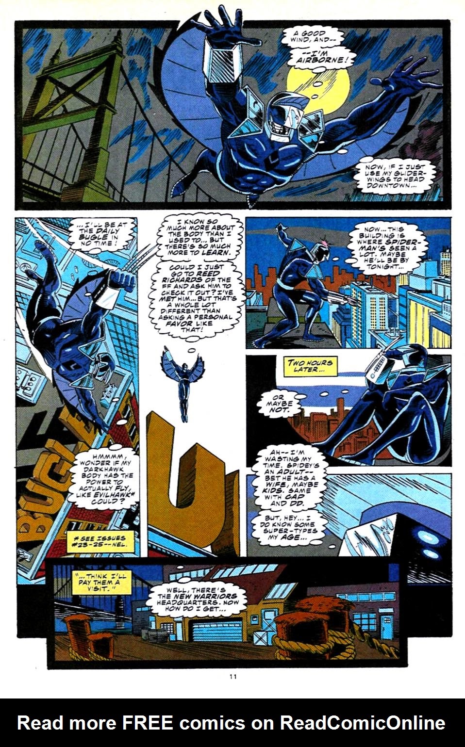 Read online Darkhawk (1991) comic -  Issue #26 - 10