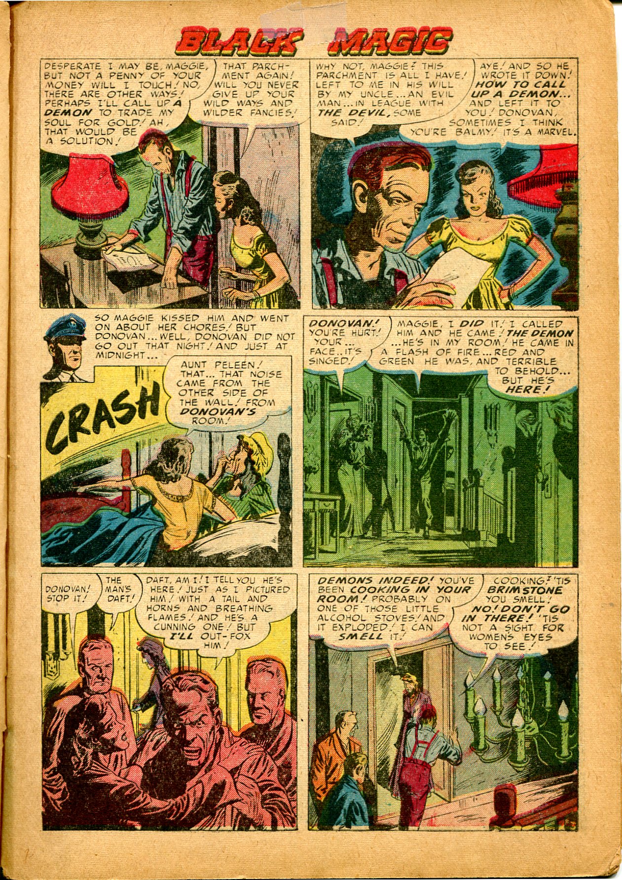 Read online Black Magic (1950) comic -  Issue #8 - 5