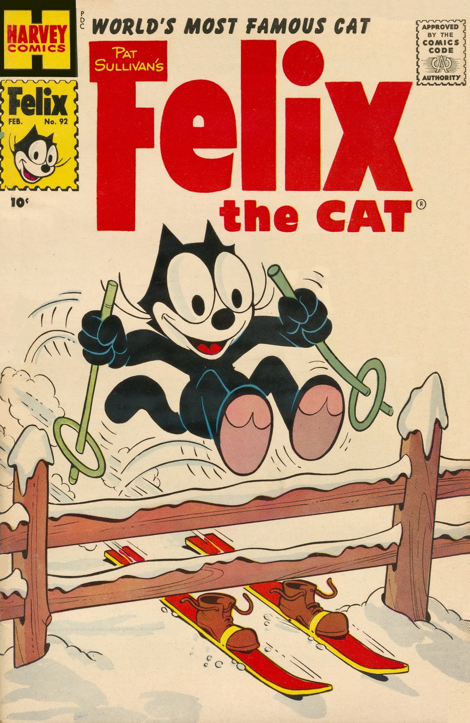 Read online Felix the Cat (1955) comic -  Issue #92 - 1