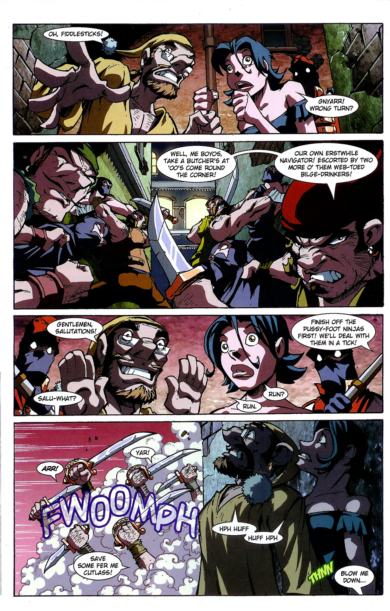 Read online Pirates vs. Ninjas II comic -  Issue #1 - 24