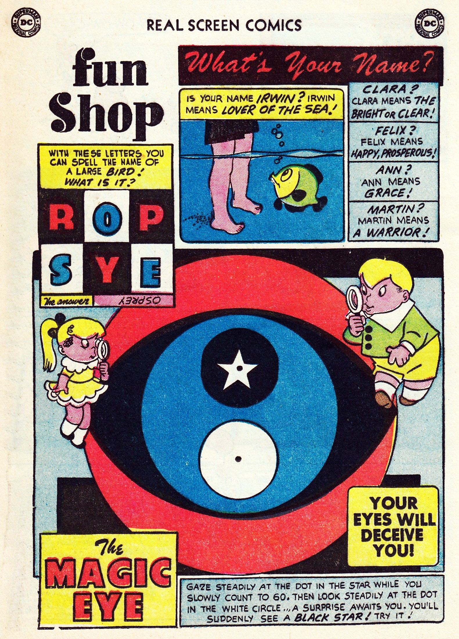 Read online Real Screen Comics comic -  Issue #73 - 16