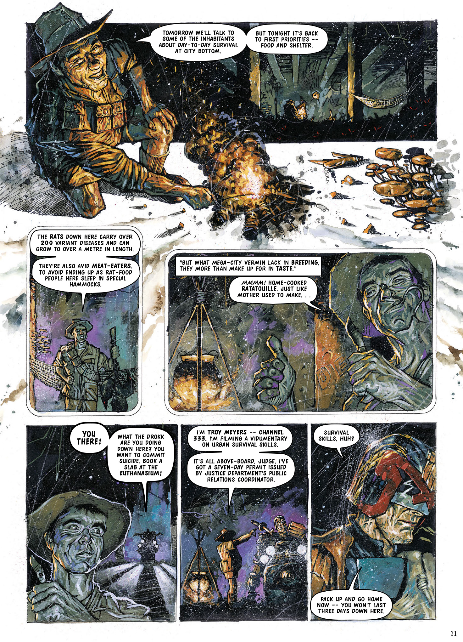 Read online Judge Dredd: The Complete Case Files comic -  Issue # TPB 32 (Part 1) - 33
