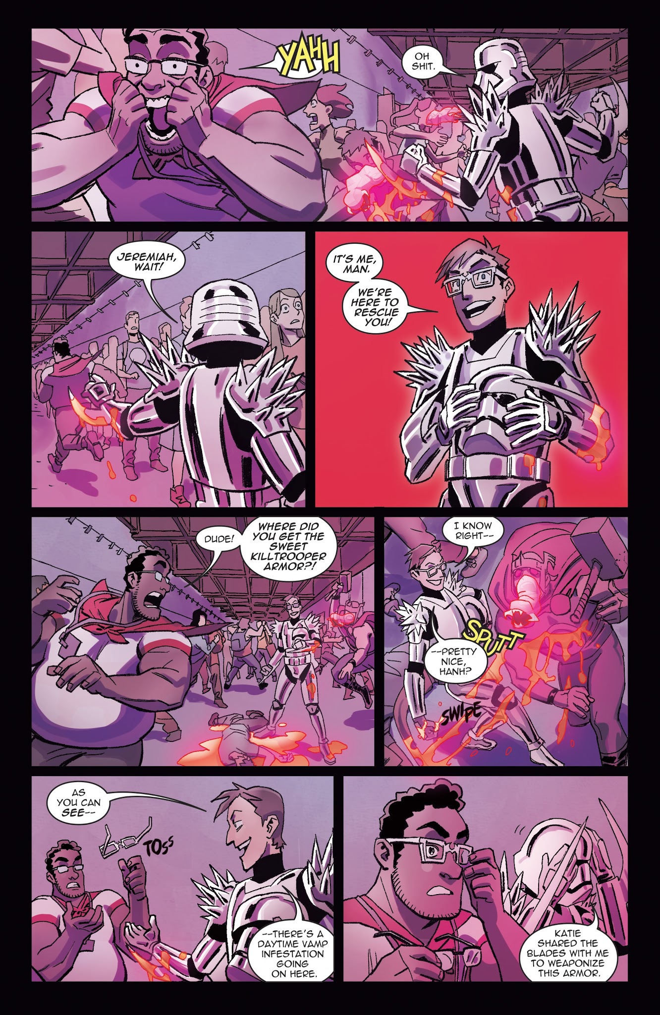 Read online Vampblade Season 2 comic -  Issue #4 - 5