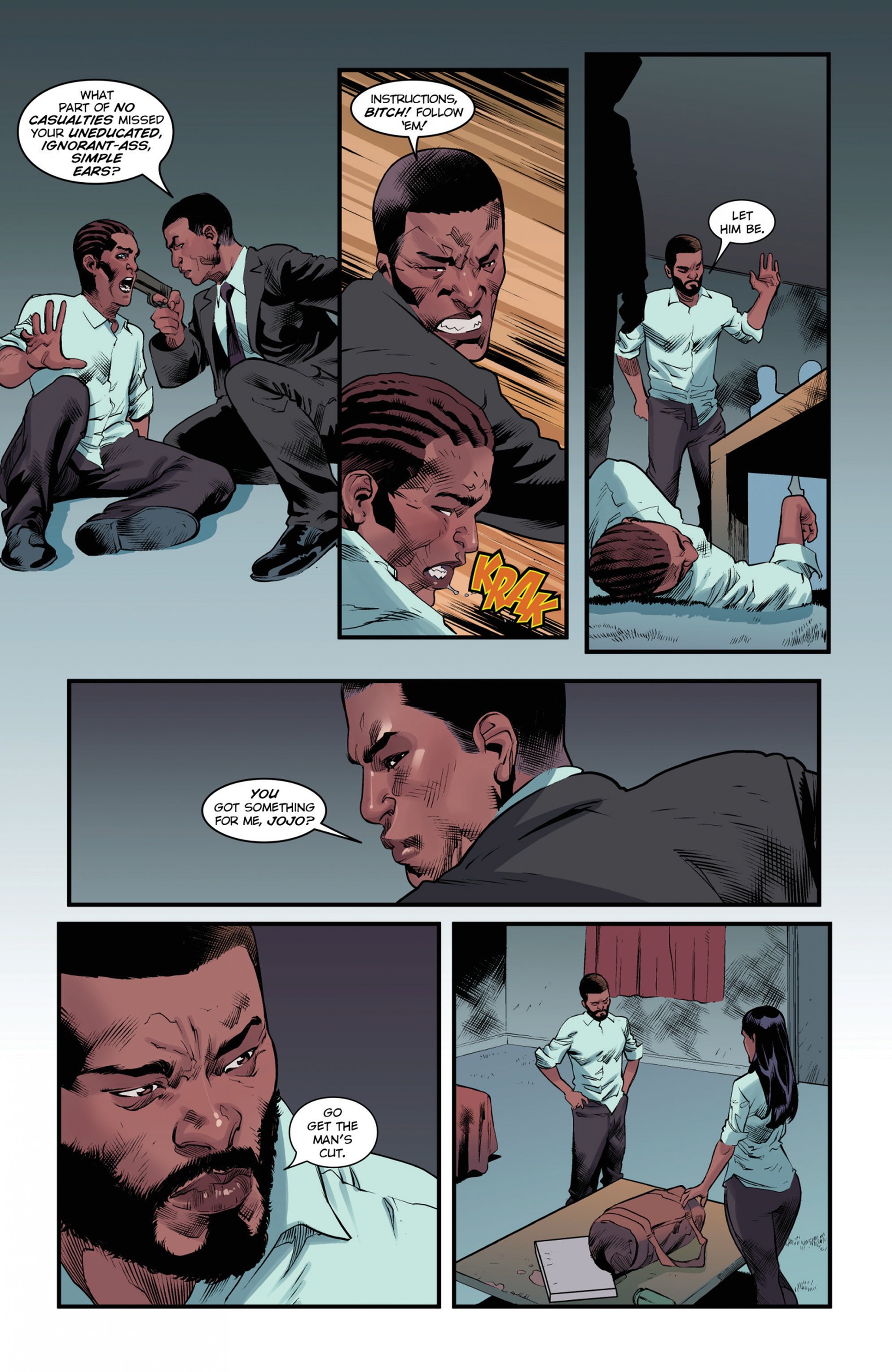 Read online Snatched comic -  Issue #4 - 10
