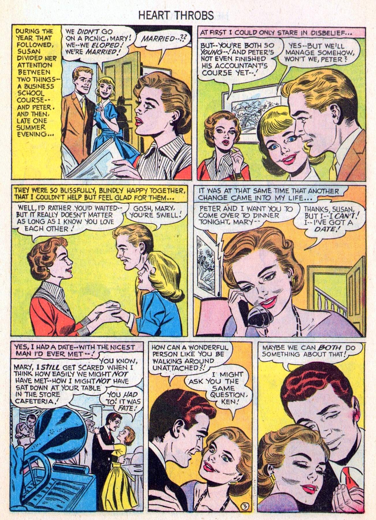 Read online Heart Throbs comic -  Issue #48 - 12