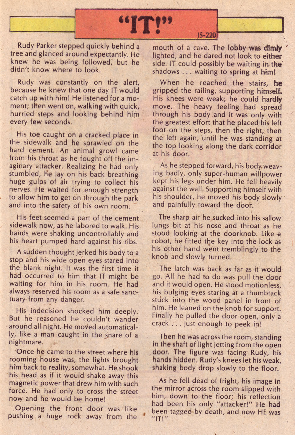 Read online Black Magic (1973) comic -  Issue #8 - 33