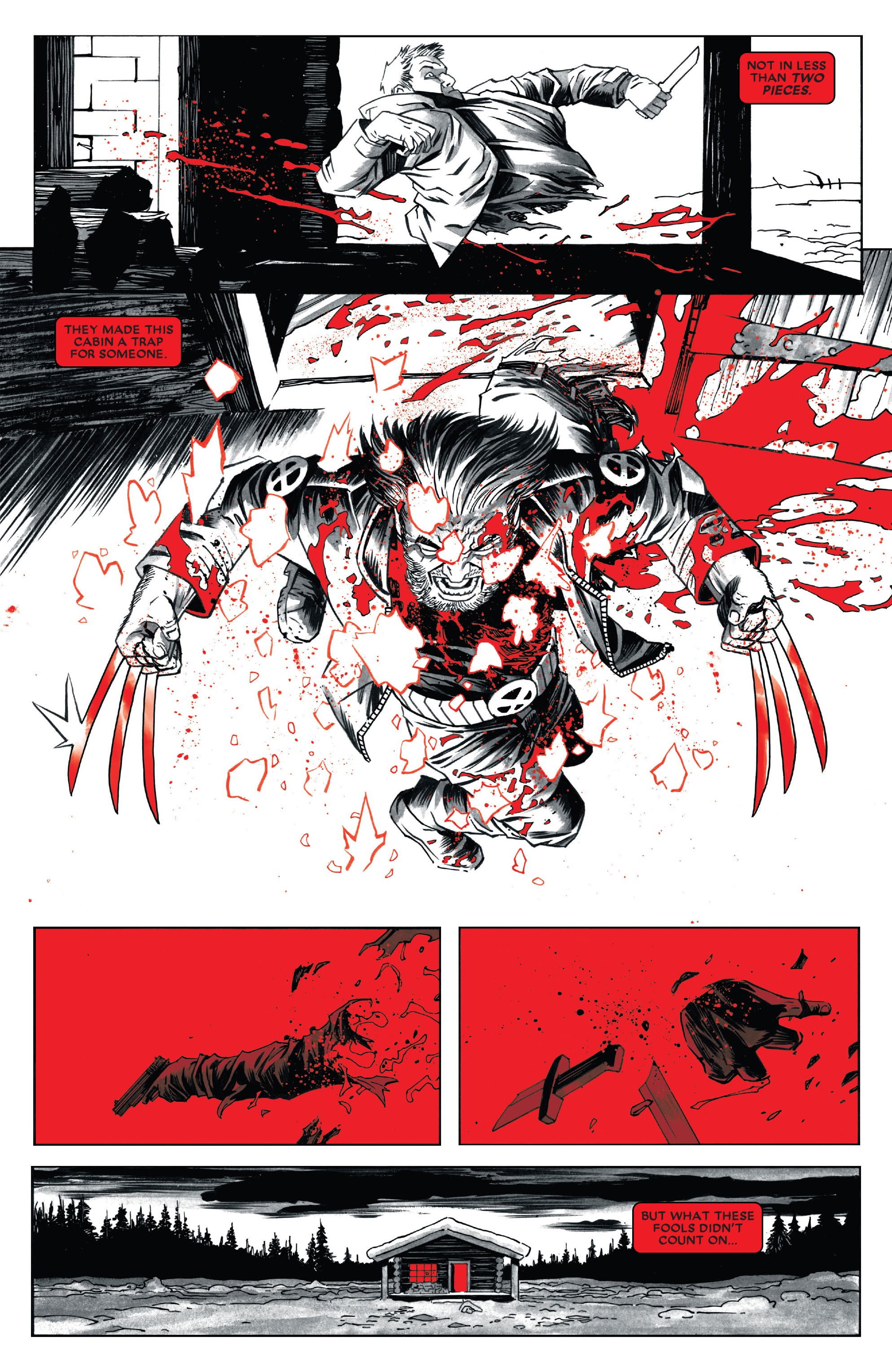 Read online Wolverine: Black, White & Blood comic -  Issue #1 - 26