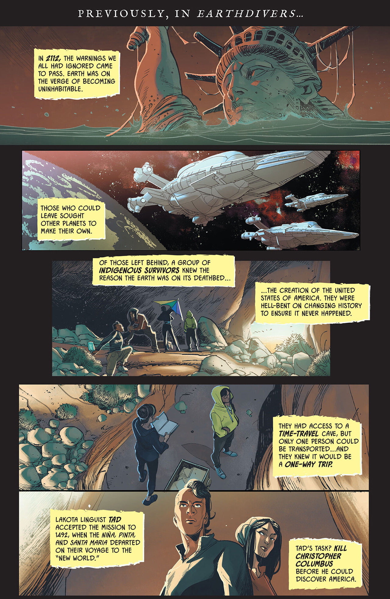 Read online Earthdivers comic -  Issue #11 - 3