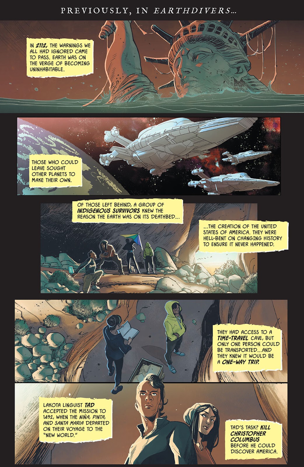 Earthdivers issue 11 - Page 3