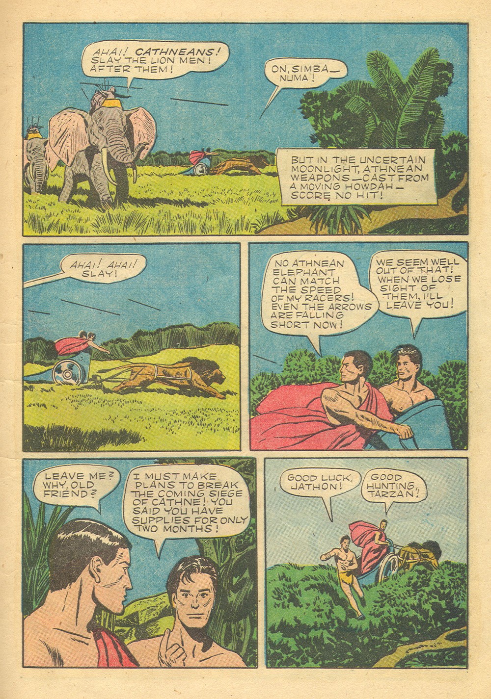 Read online Tarzan (1948) comic -  Issue #36 - 13