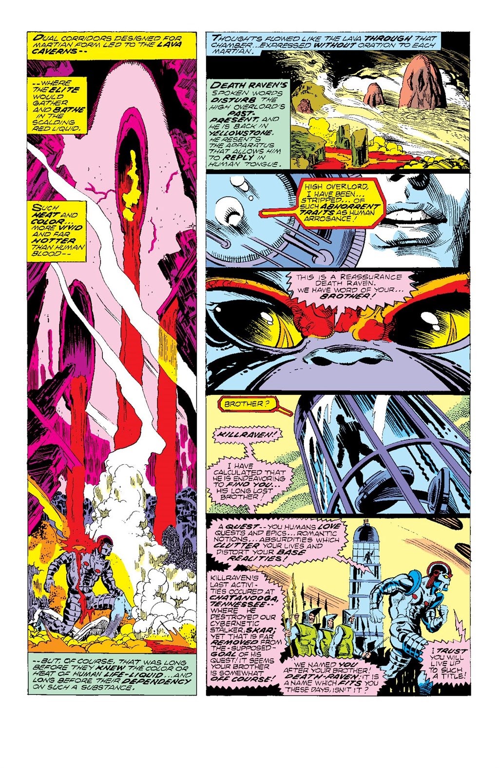 Read online Killraven Epic Collection: Warrior of the Worlds comic -  Issue # TPB (Part 4) - 52