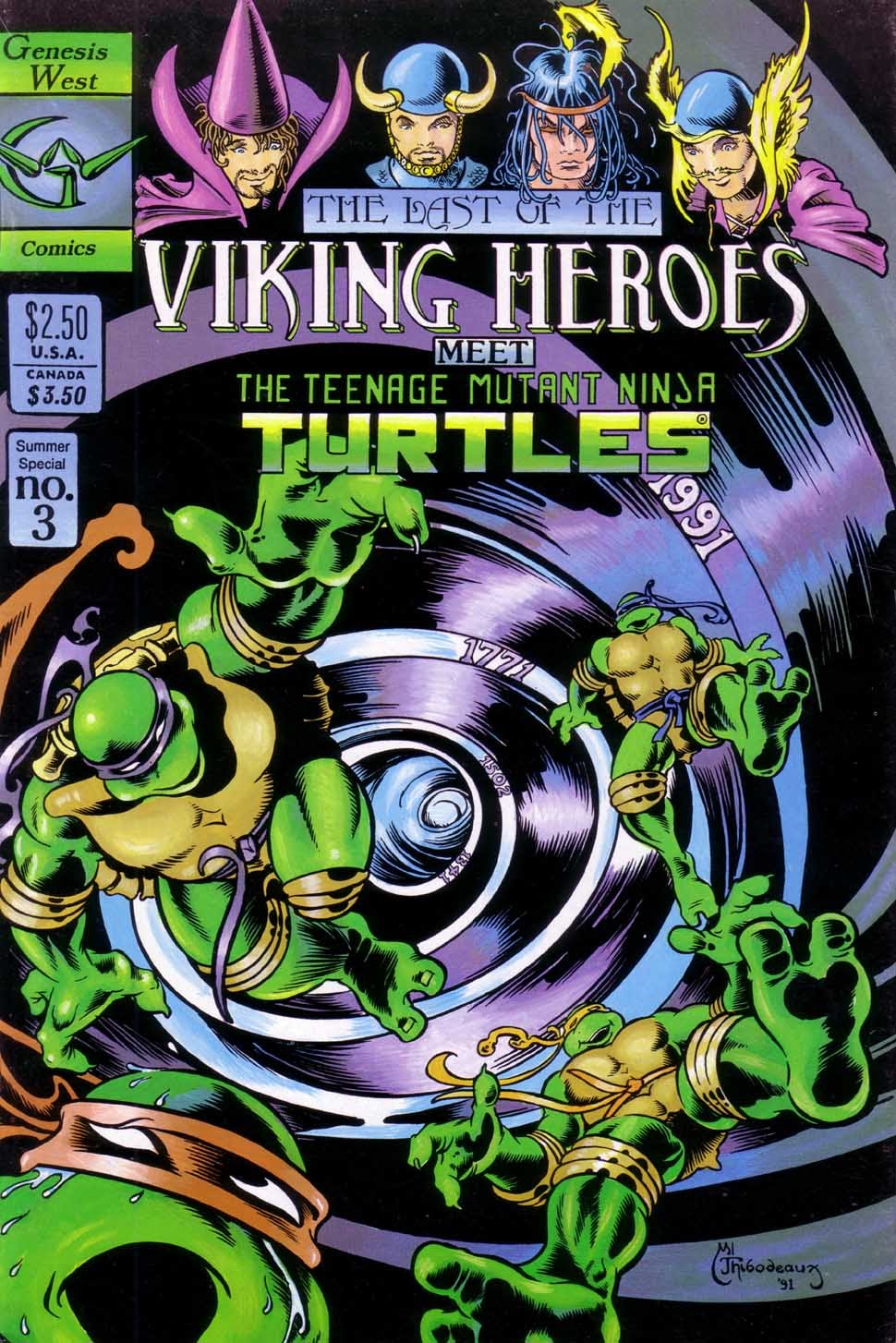 Read online The Last of the Viking Heroes comic -  Issue #3 - 1