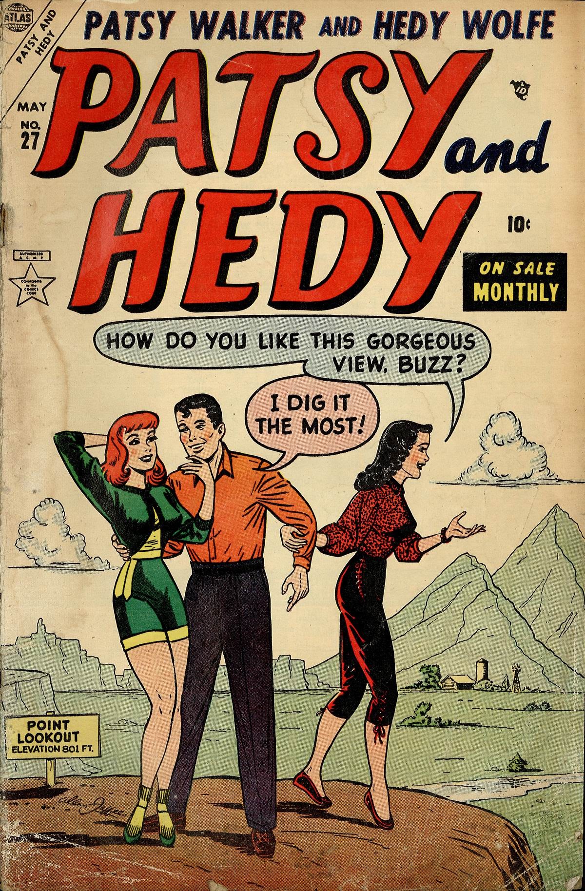 Read online Patsy and Hedy comic -  Issue #27 - 1