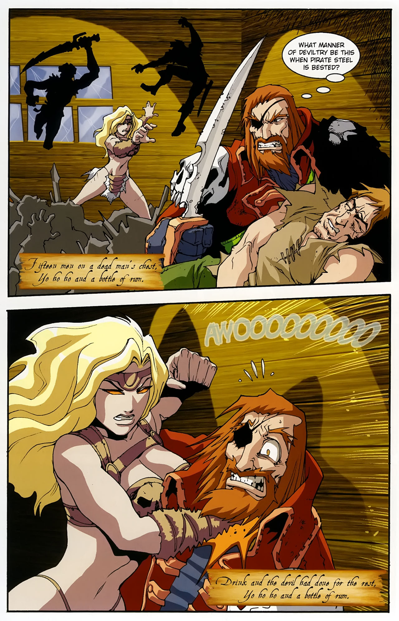 Read online Pirates vs. Ninjas II comic -  Issue #5 - 23