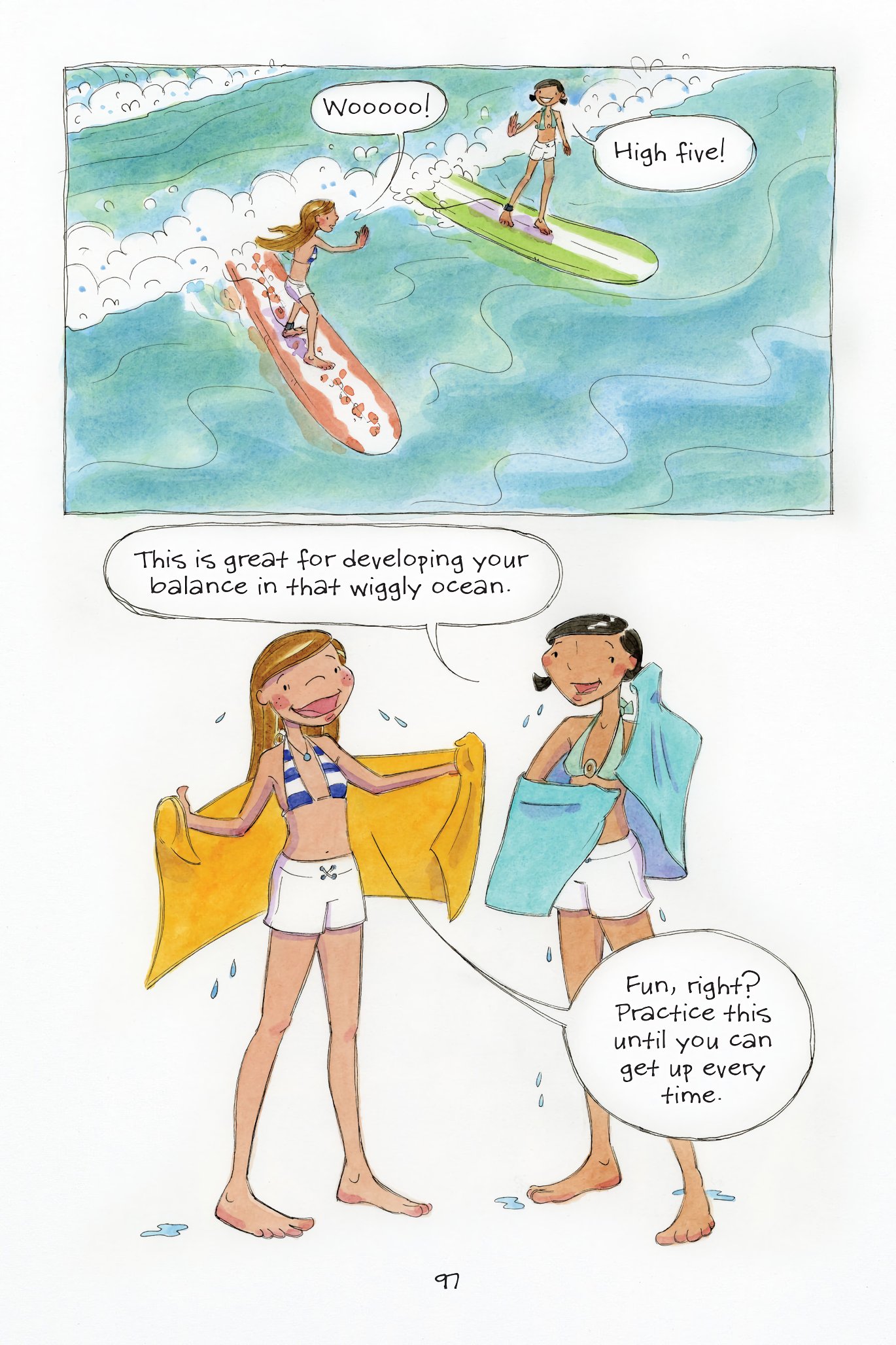 Read online The Science of Surfing: A Surfside Girls Guide to the Ocean comic -  Issue # TPB - 97