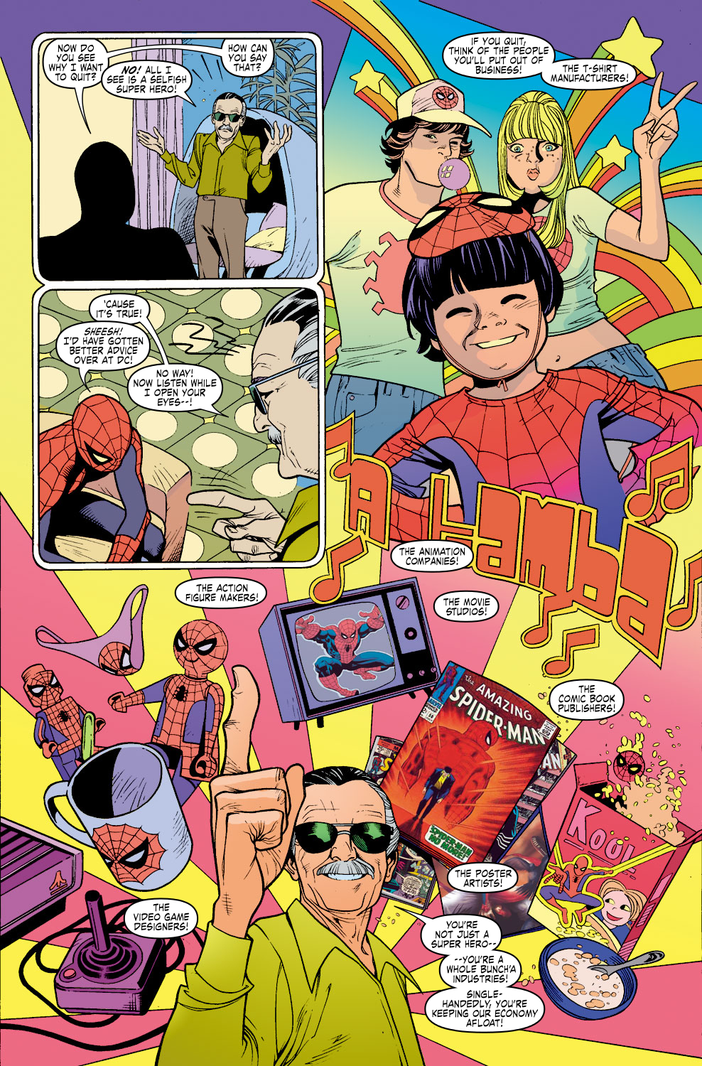 Read online Stan Lee Meets Spider-Man comic -  Issue # Full - 7