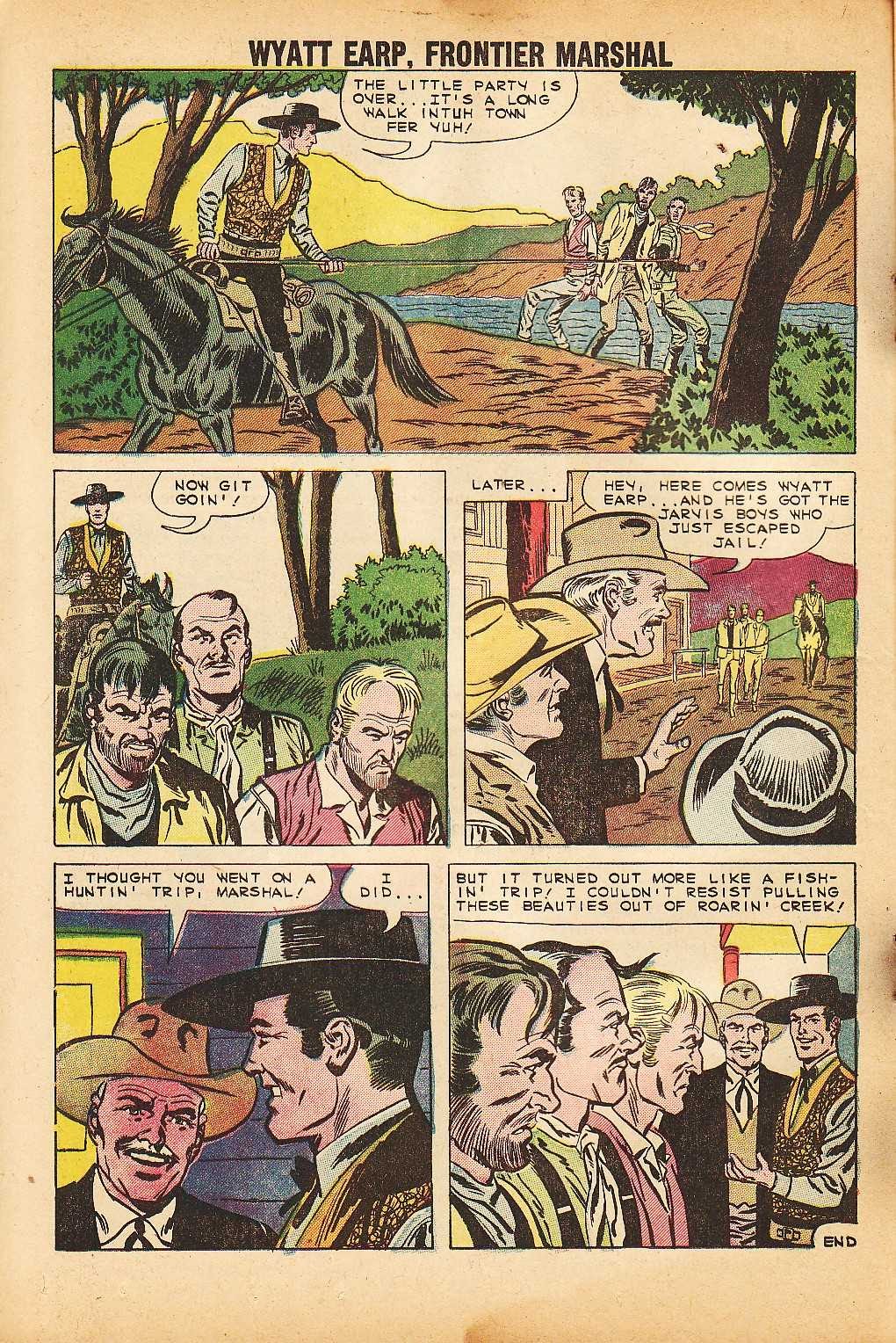 Read online Wyatt Earp Frontier Marshal comic -  Issue #30 - 16