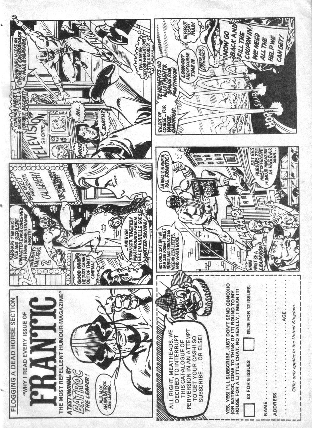 Read online Frantic comic -  Issue #10 - 33
