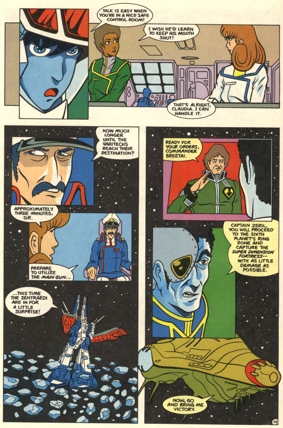 Read online Robotech The Macross Saga comic -  Issue #6 - 16