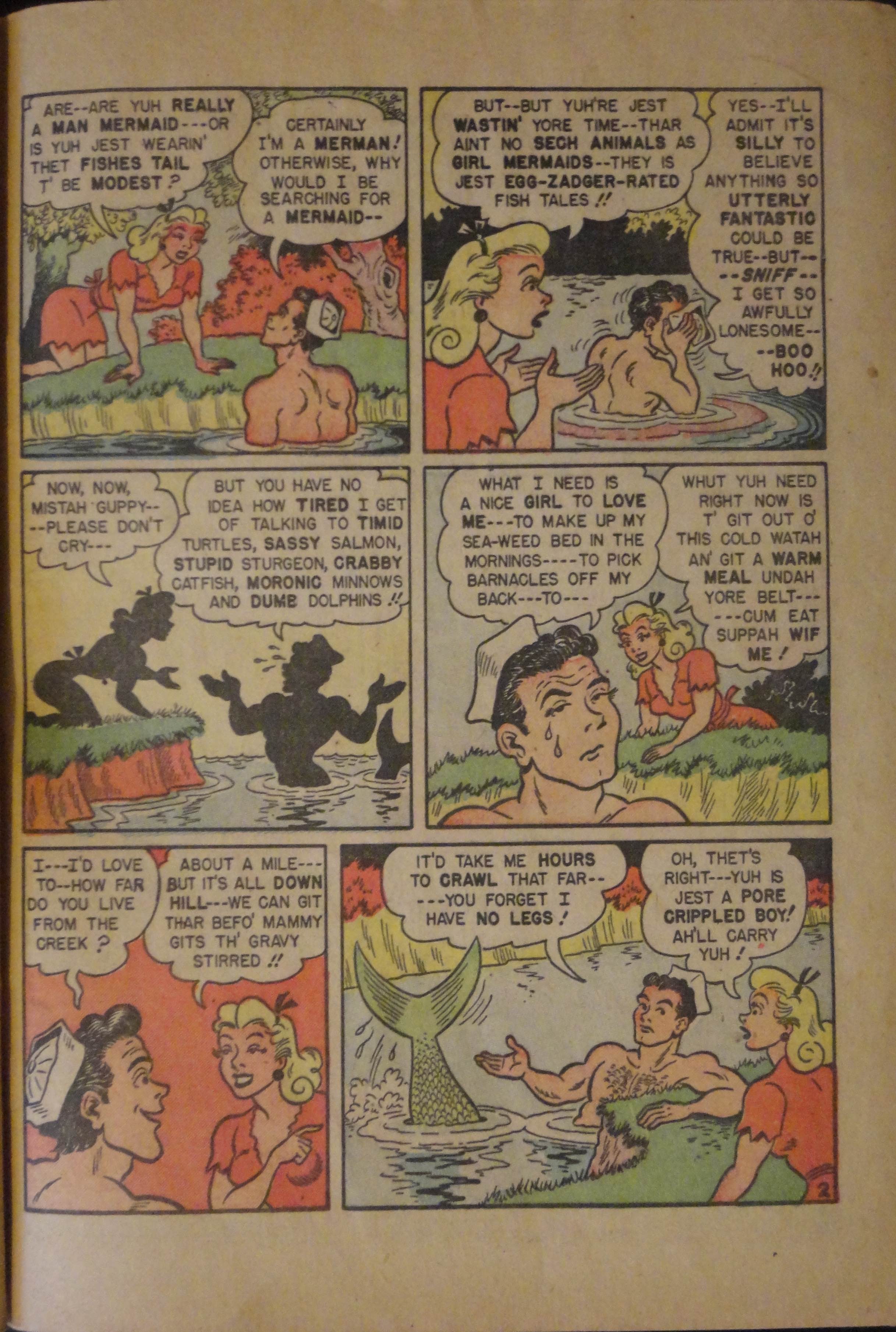 Read online Babe (1948) comic -  Issue #6 - 41