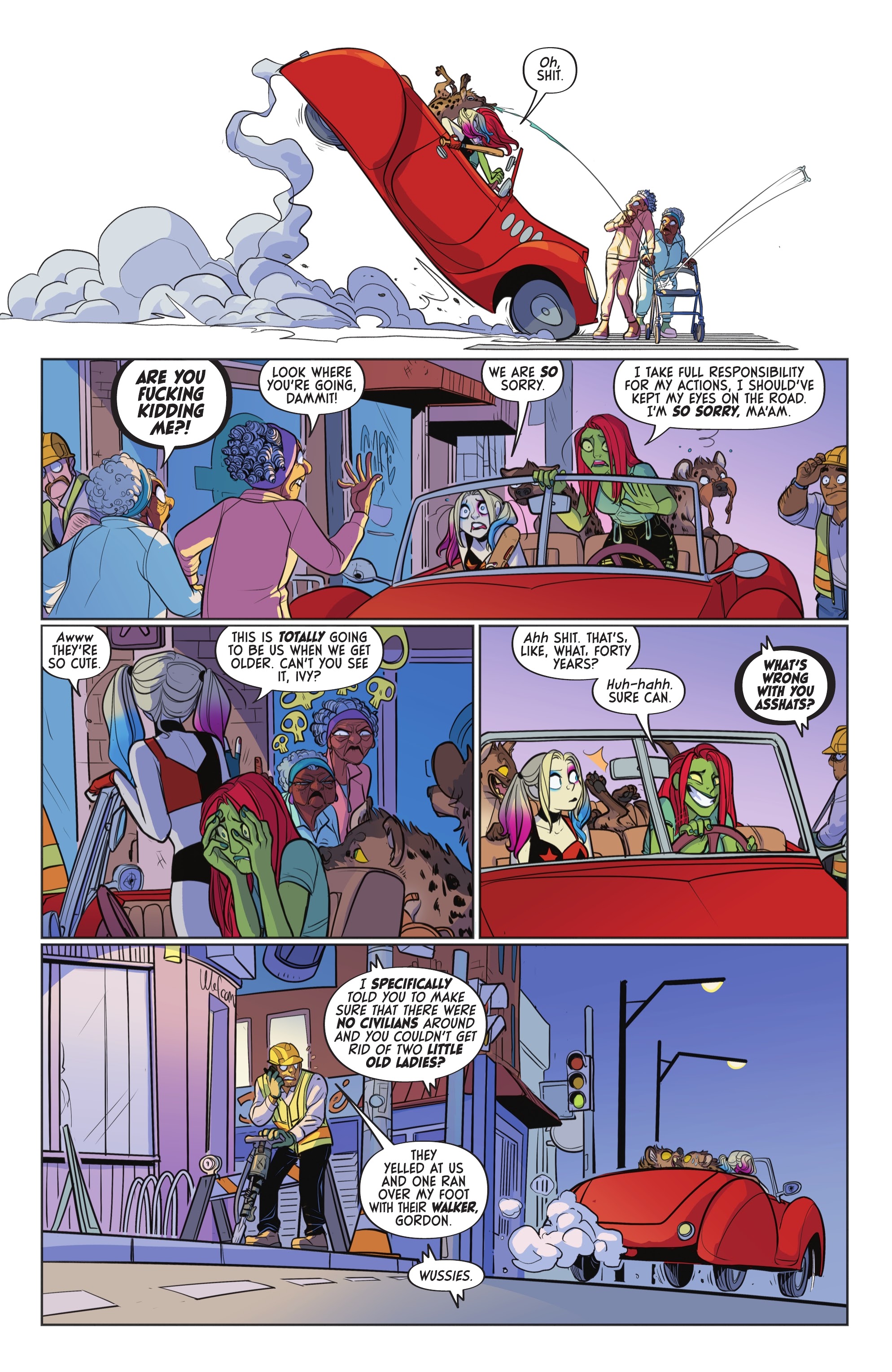 Read online Harley Quinn: The Animated Series: The Eat. Bang! Kill. Tour comic -  Issue #2 - 6