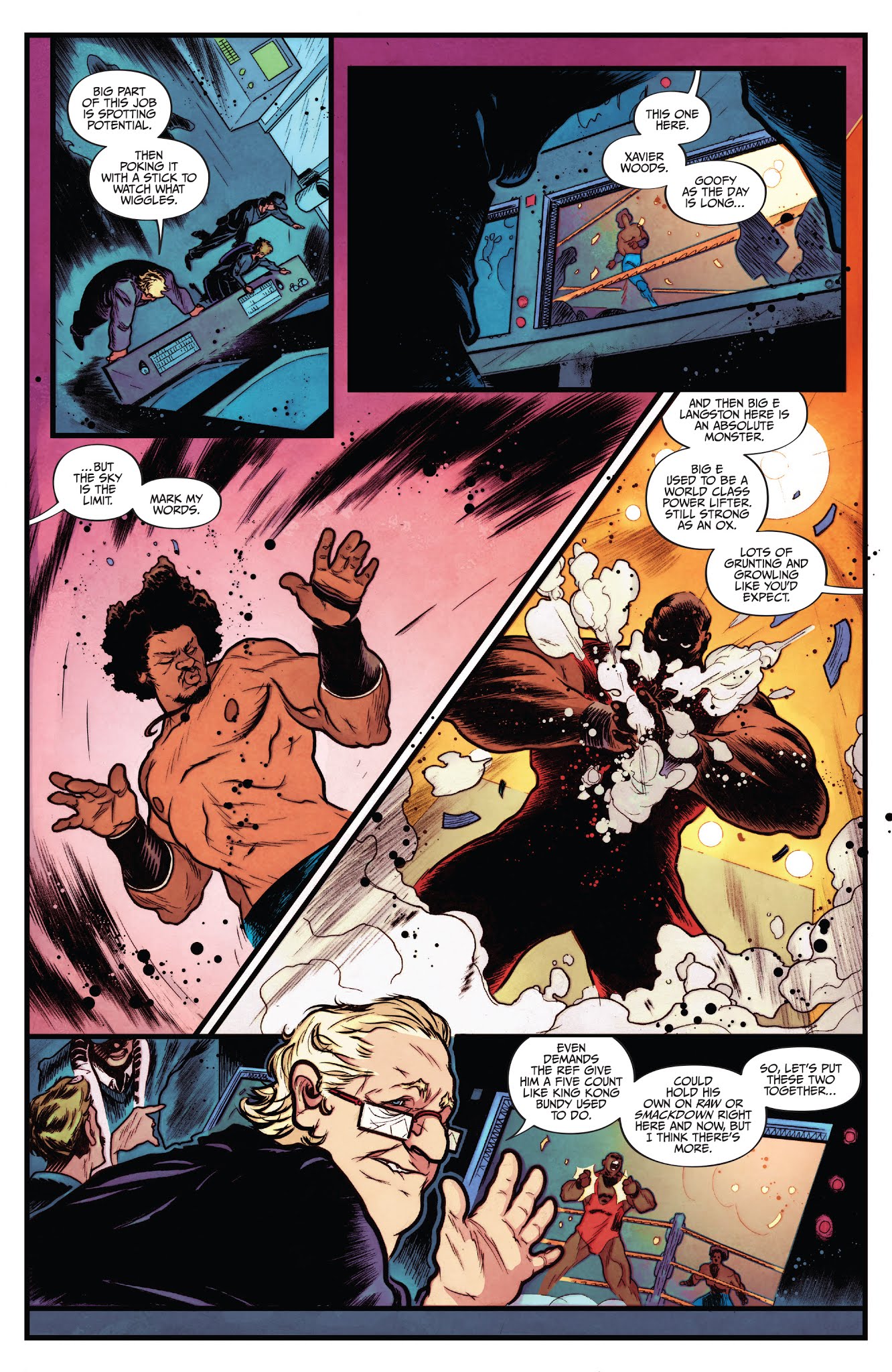 Read online WWE: NXT Takeover - The Blueprint comic -  Issue # Full - 11