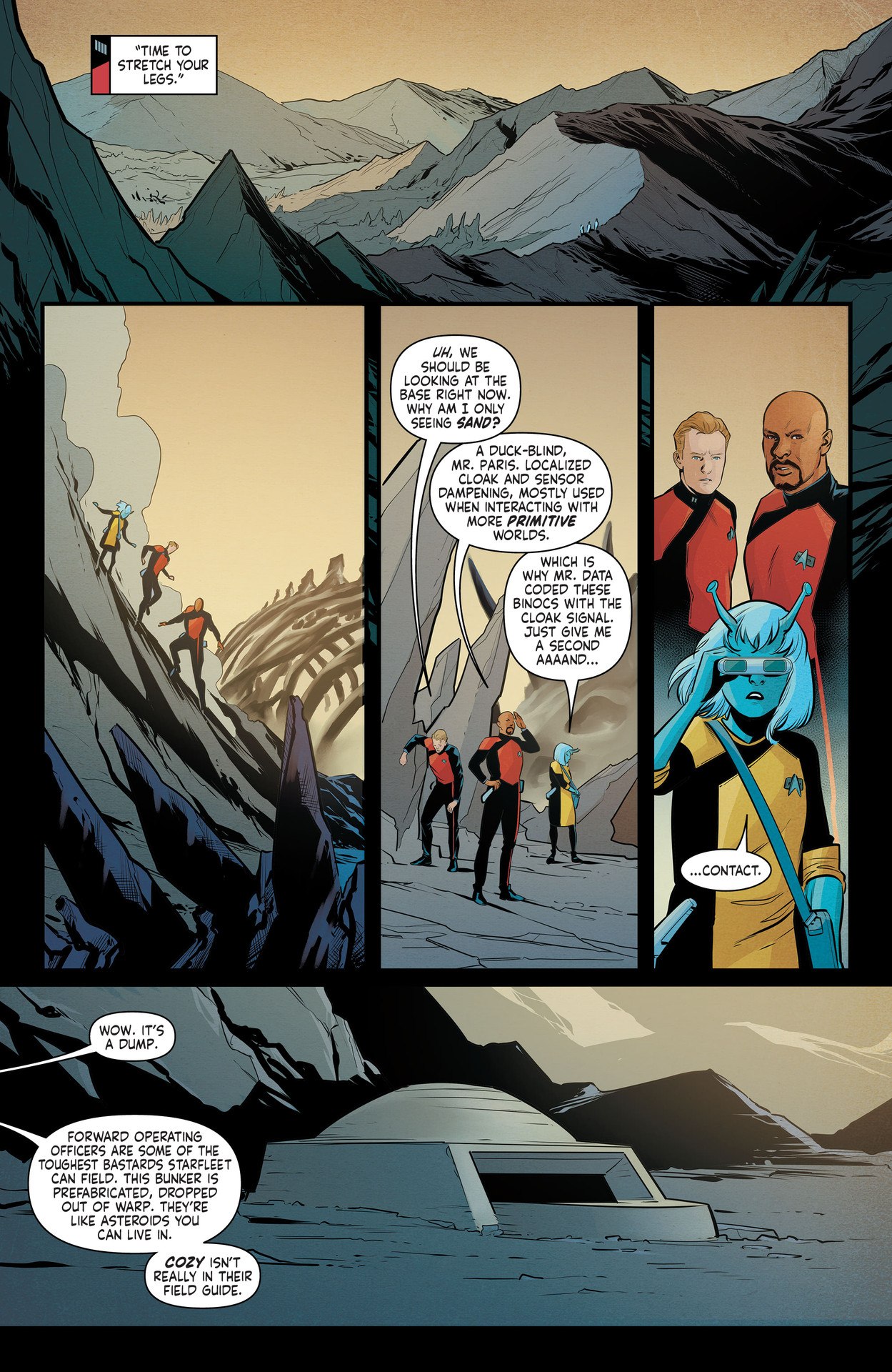 Read online Star Trek (2022) comic -  Issue #13 - 17