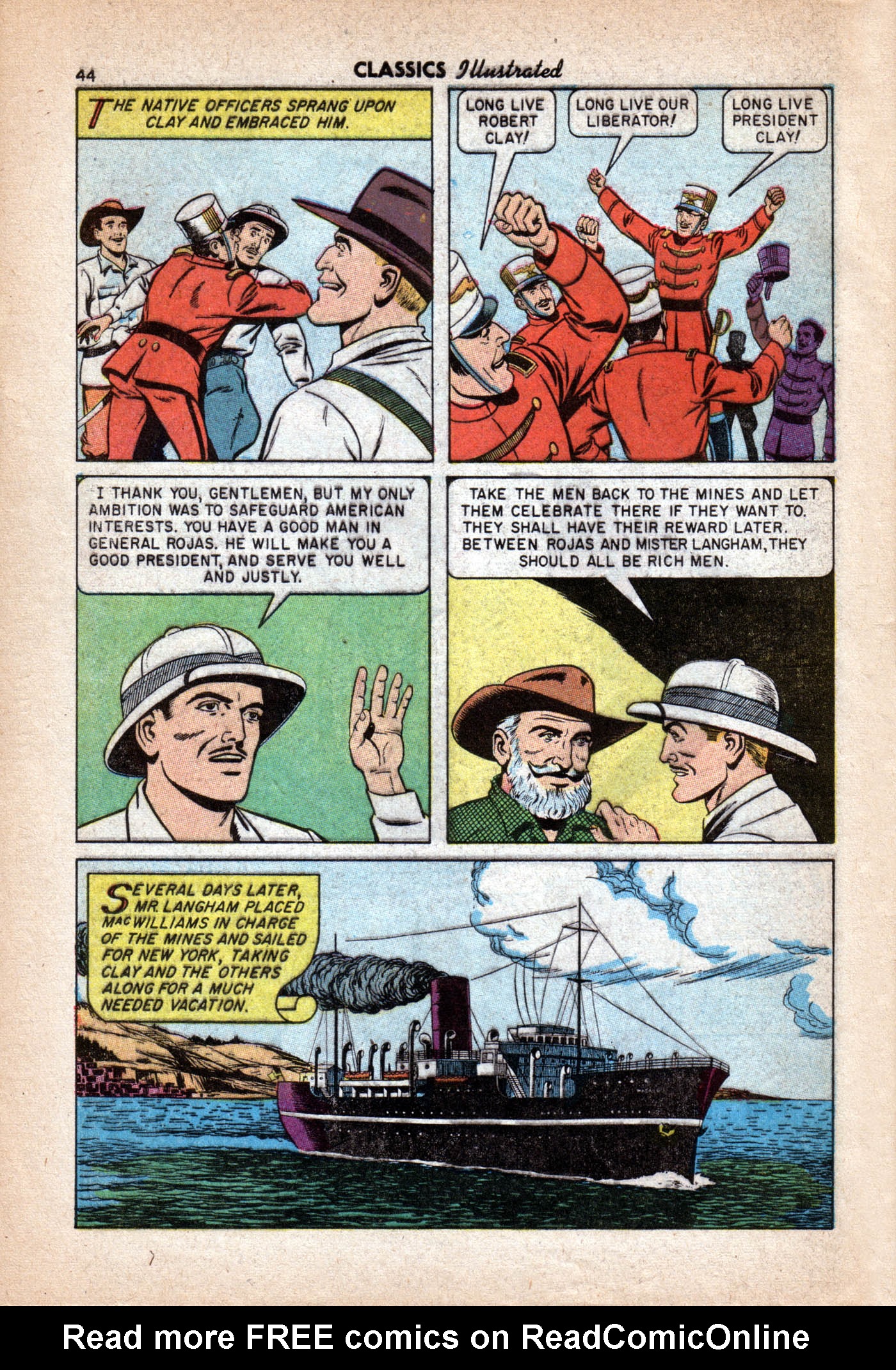 Read online Classics Illustrated comic -  Issue #119 - 46