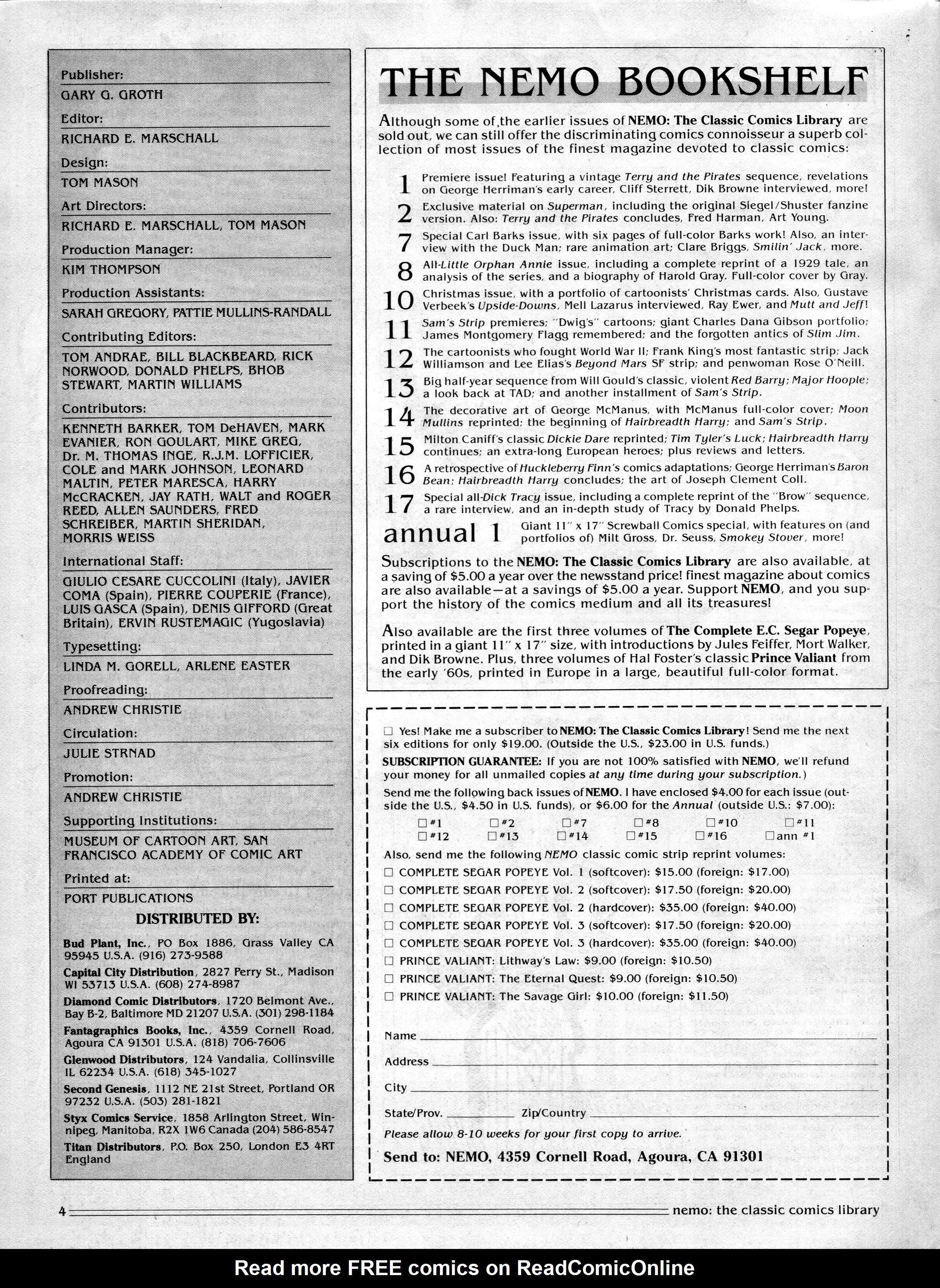 Read online Nemo: The Classic Comics Library comic -  Issue #16 - 3