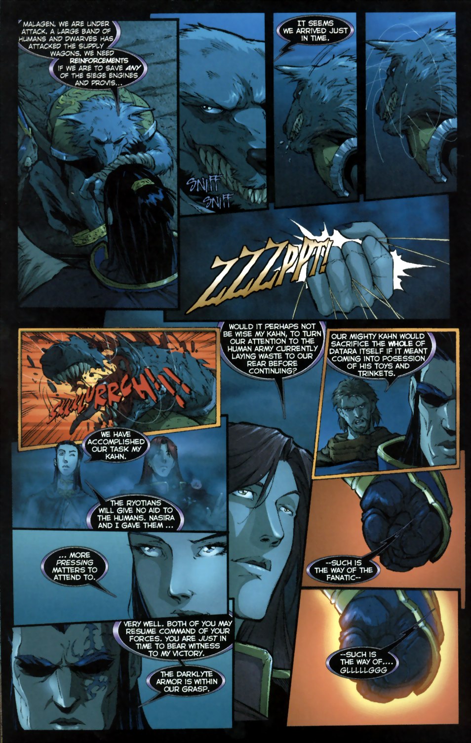 Read online Warlands comic -  Issue #6 - 19