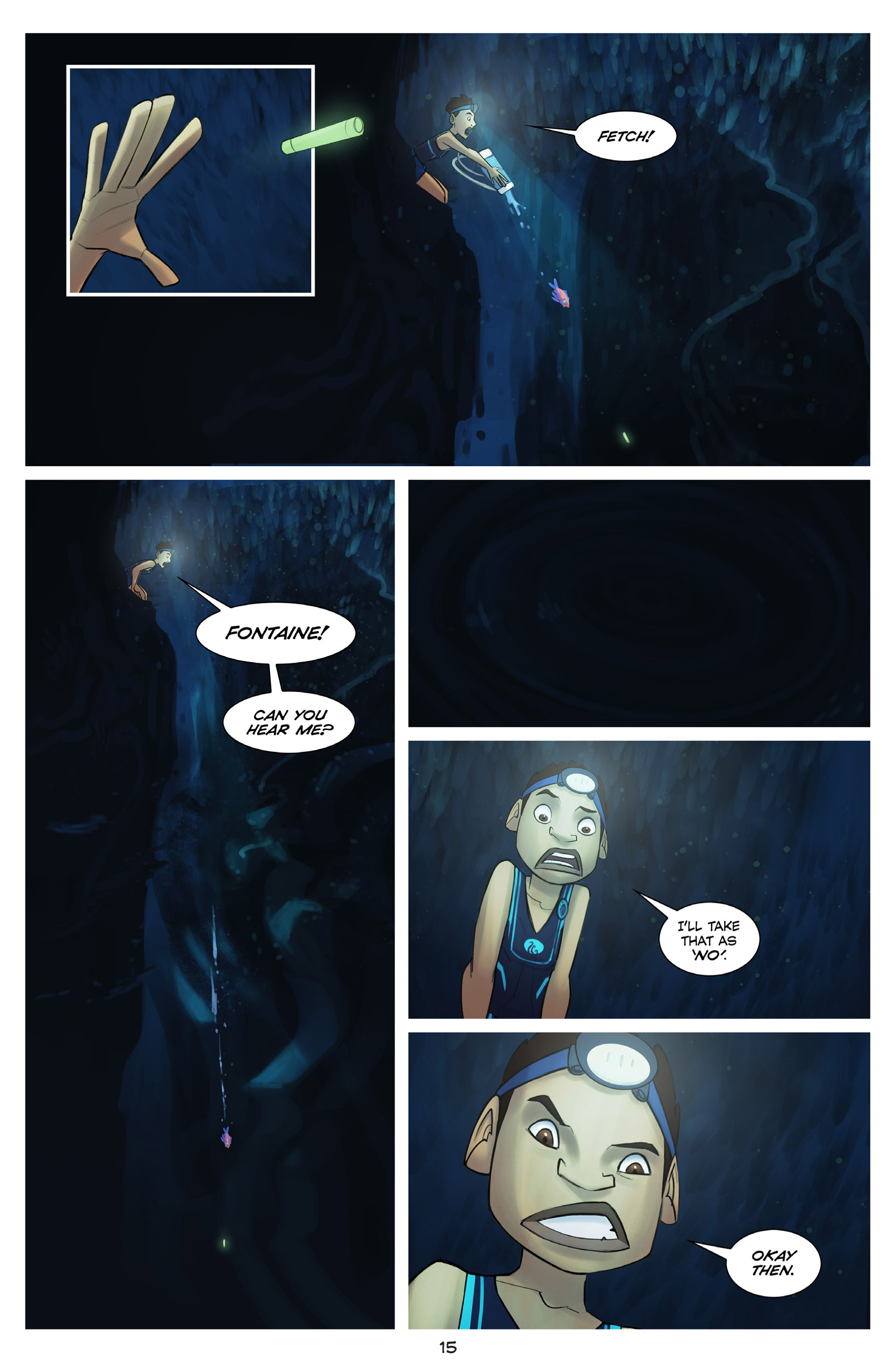 Read online The Deep: The Vanishing Island comic -  Issue #2 - 17