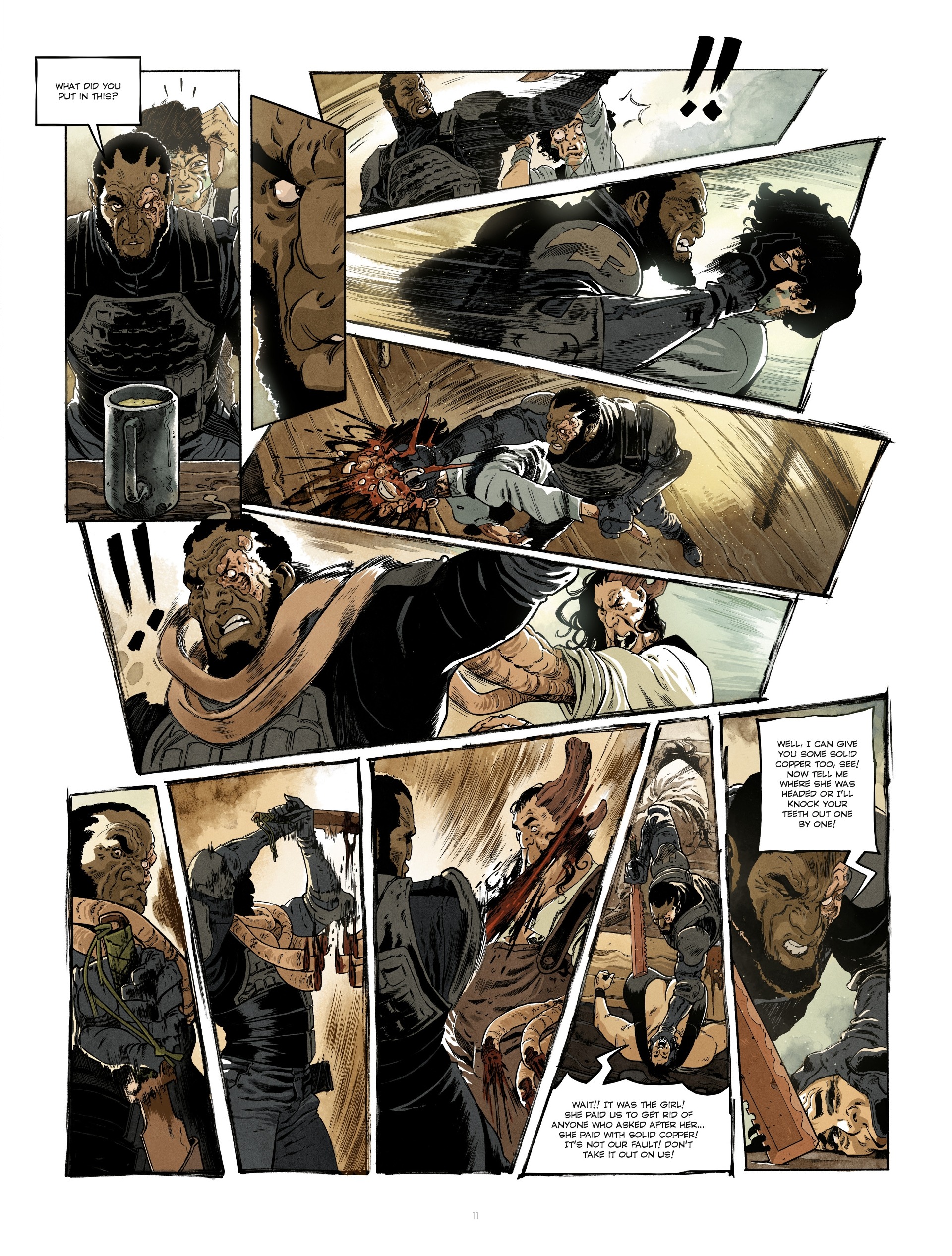 Read online The Transporter comic -  Issue #4 - 11