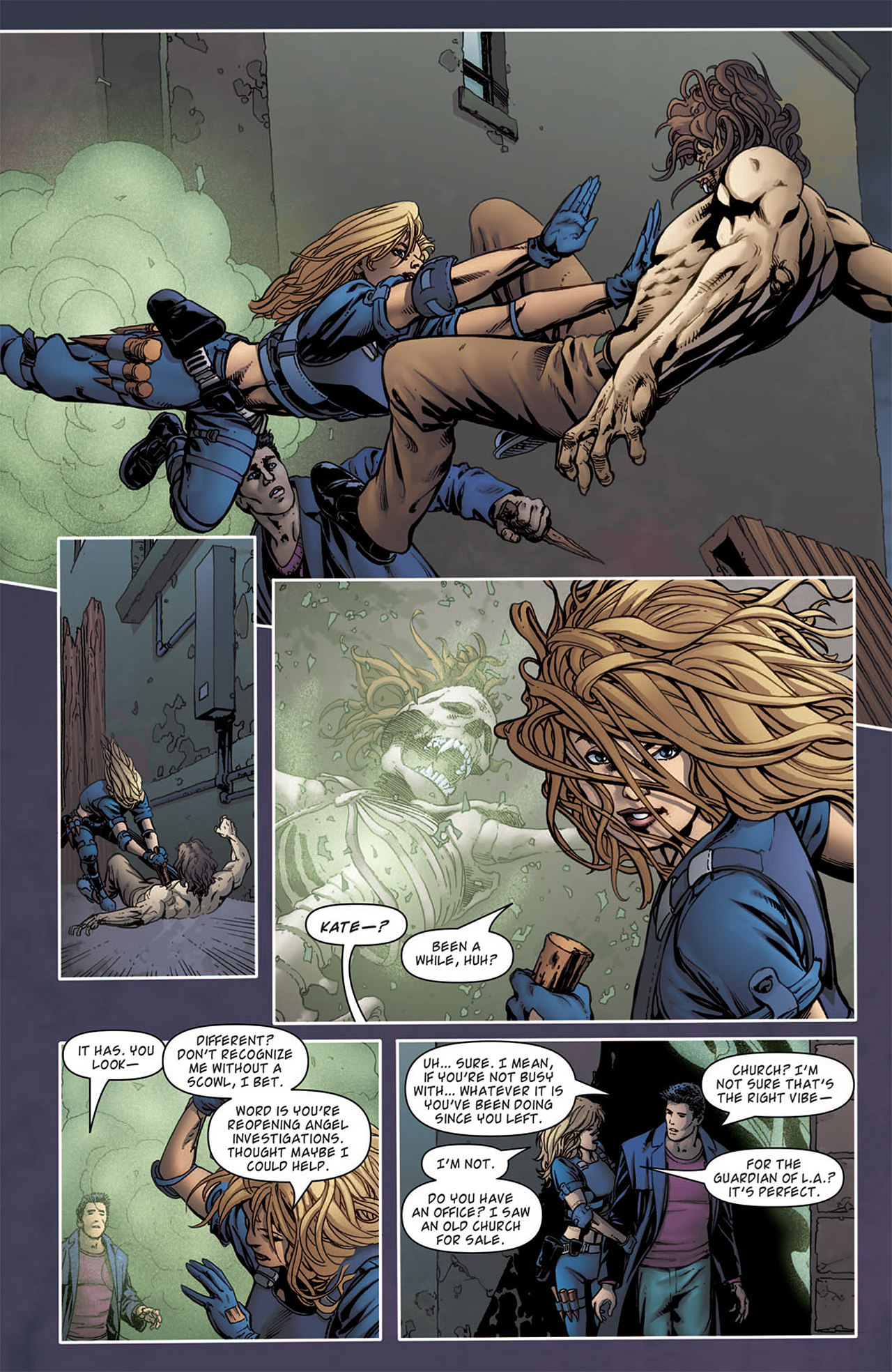 Read online Angel comic -  Issue #18 - 11