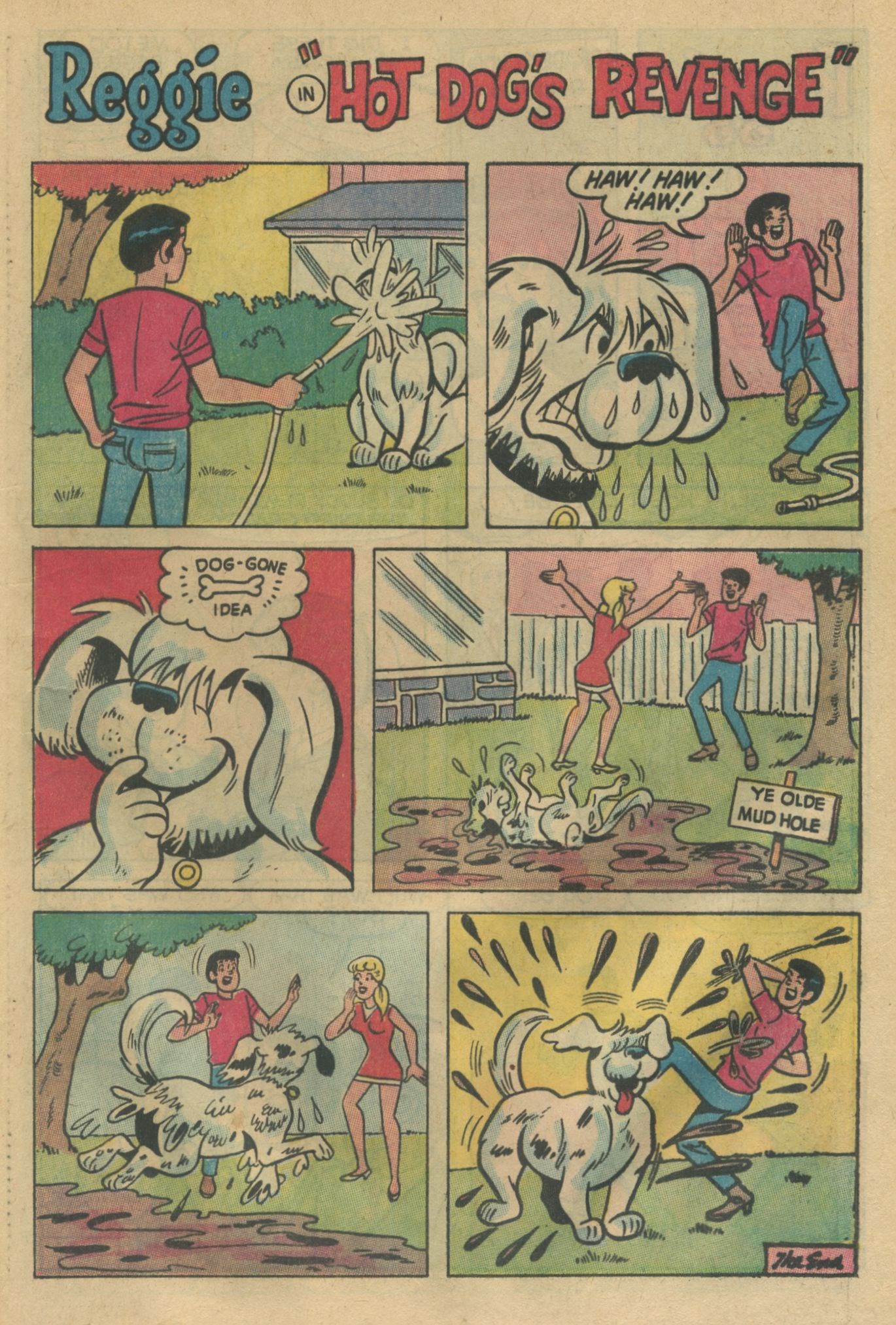 Read online Reggie's Wise Guy Jokes comic -  Issue #10 - 39