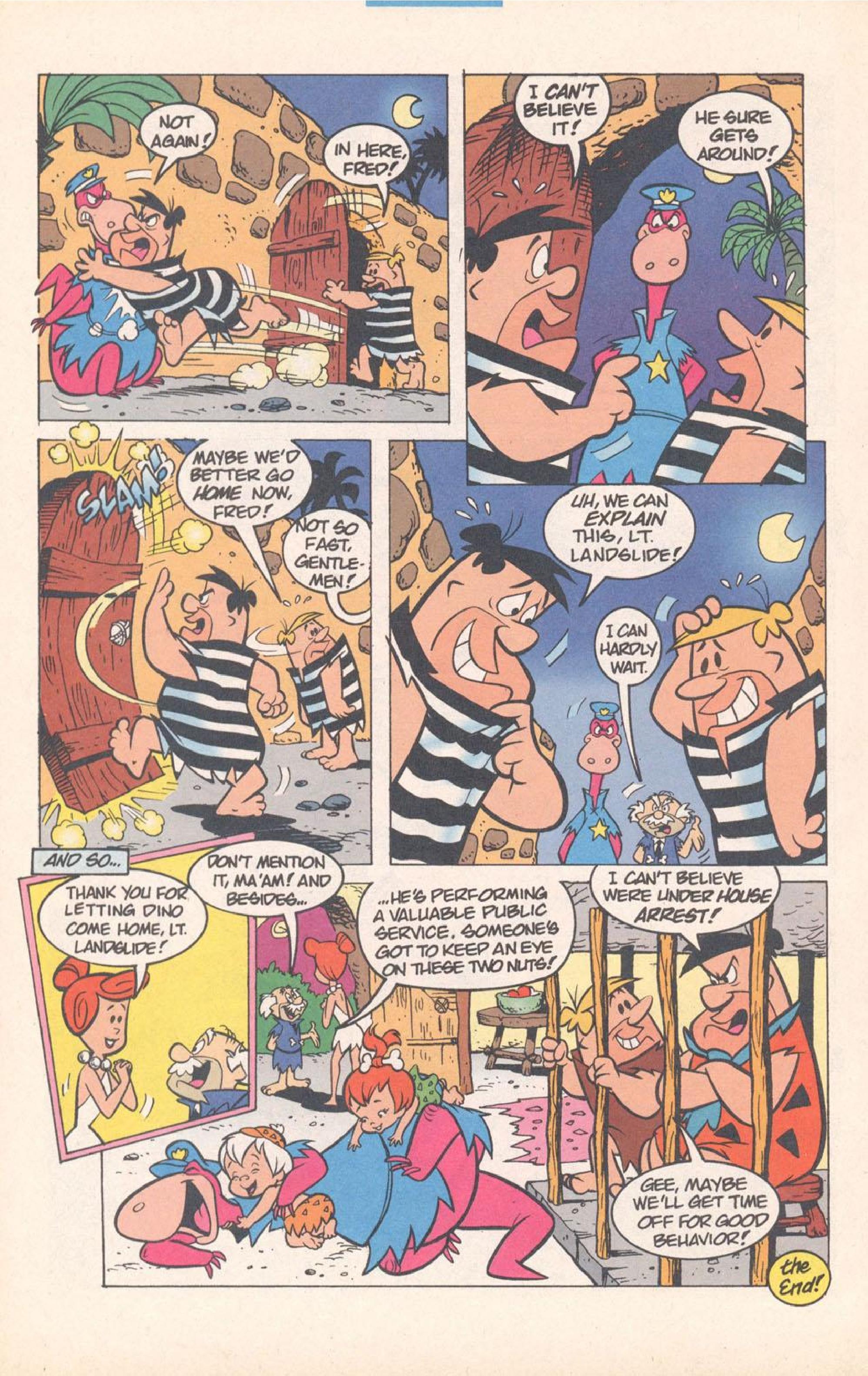 Read online The Flintstones (1995) comic -  Issue #17 - 18