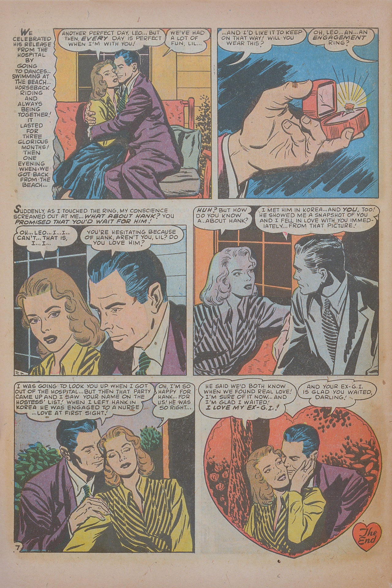 Read online Love Romances comic -  Issue #20 - 32