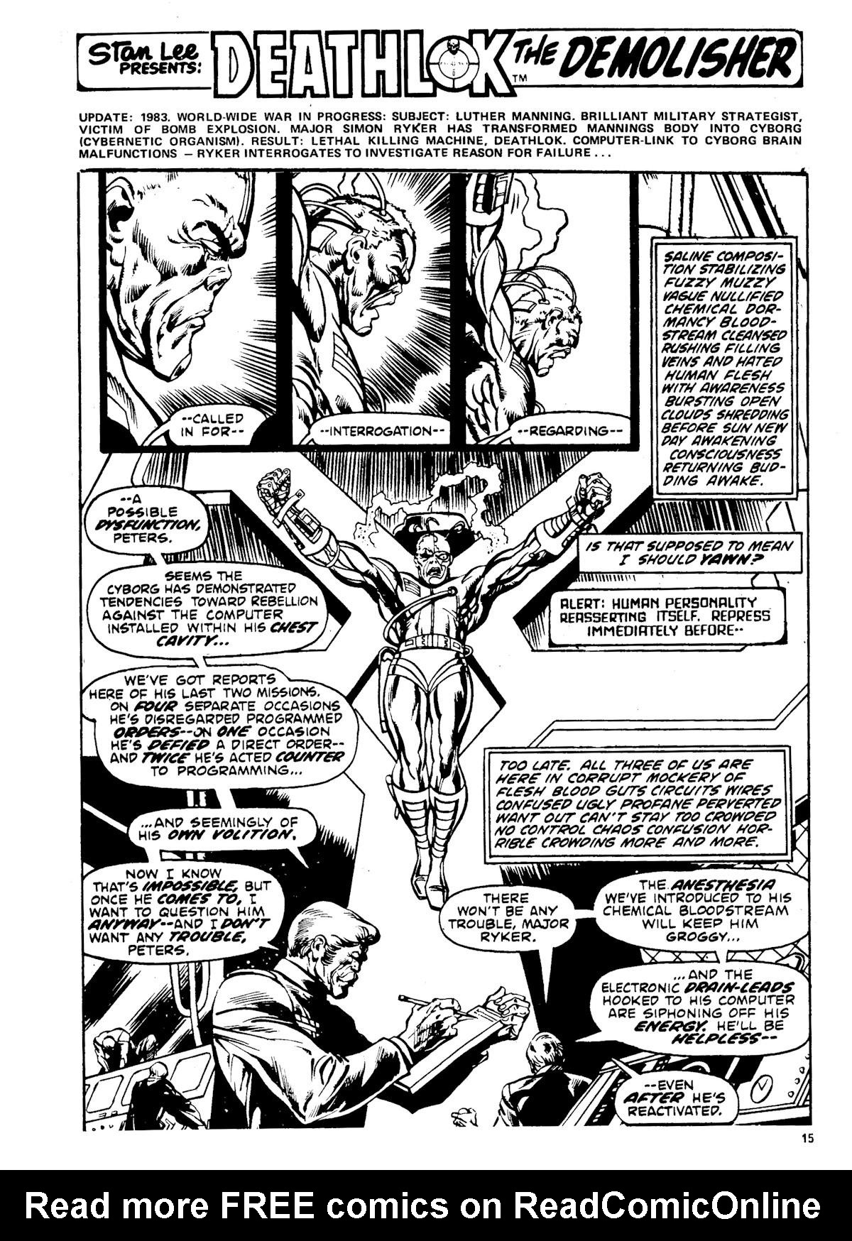 Read online Star Wars Weekly comic -  Issue #91 - 15