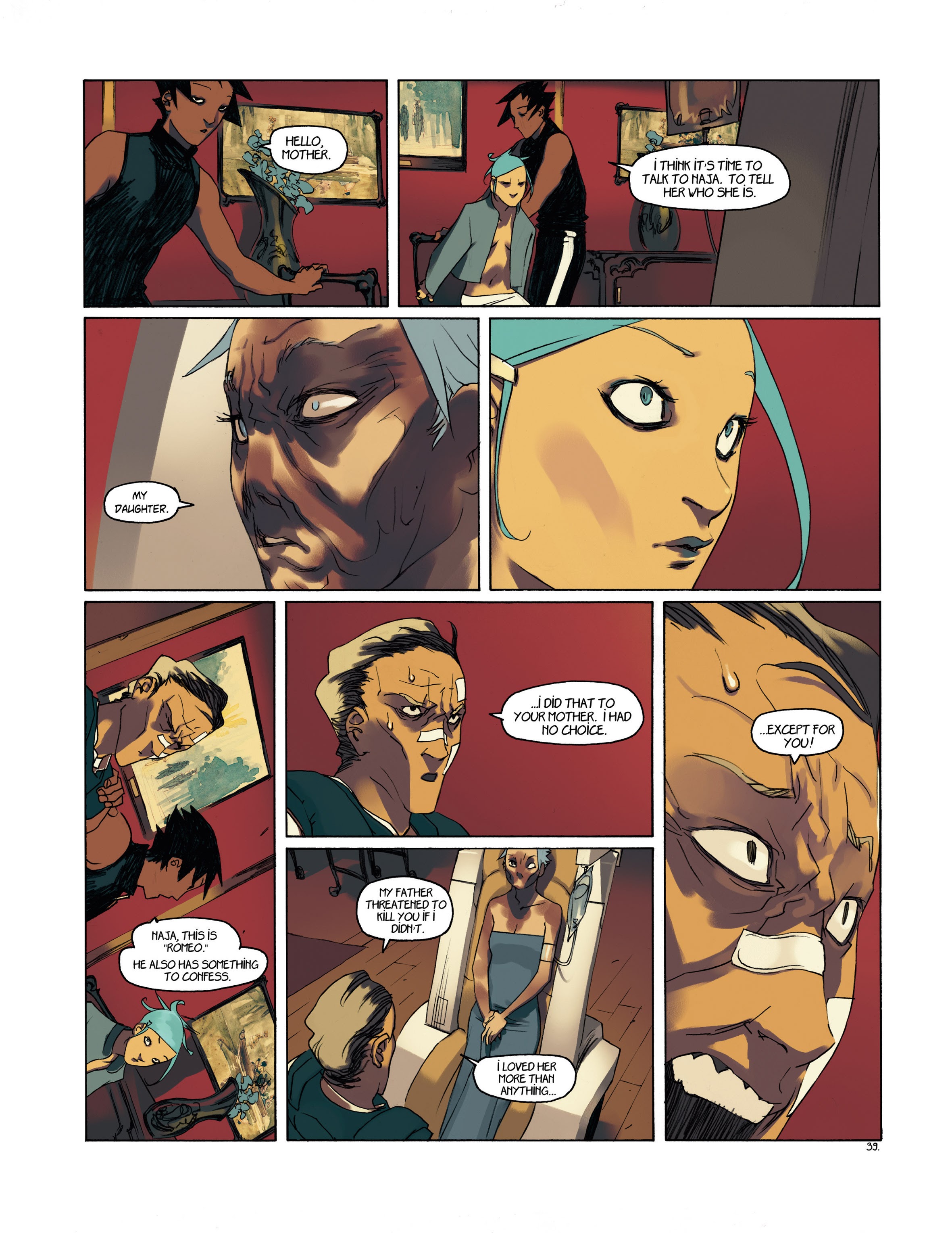 Read online Naja comic -  Issue #10 - 16