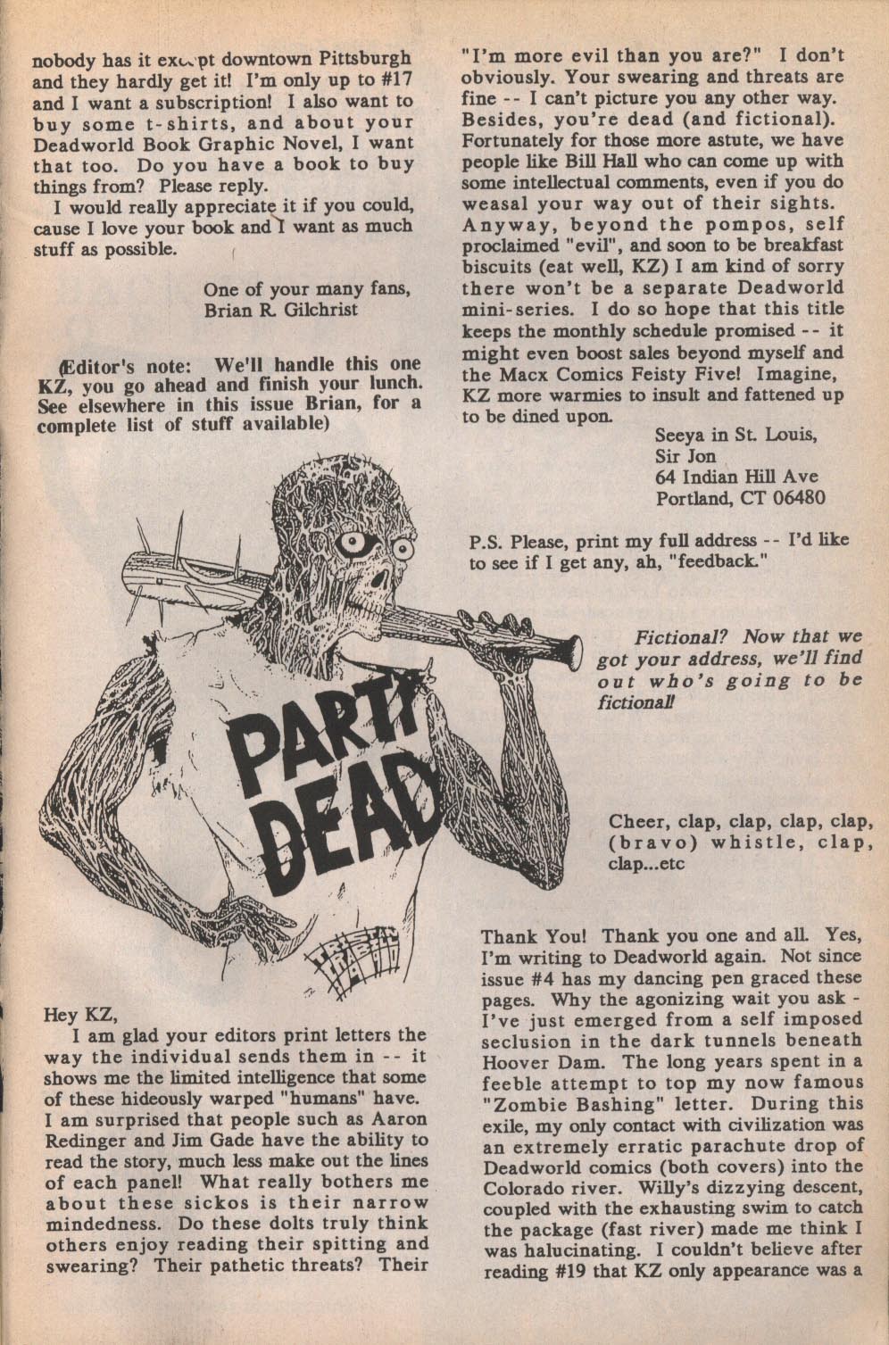 Read online Deadworld (1988) comic -  Issue #23 - 29