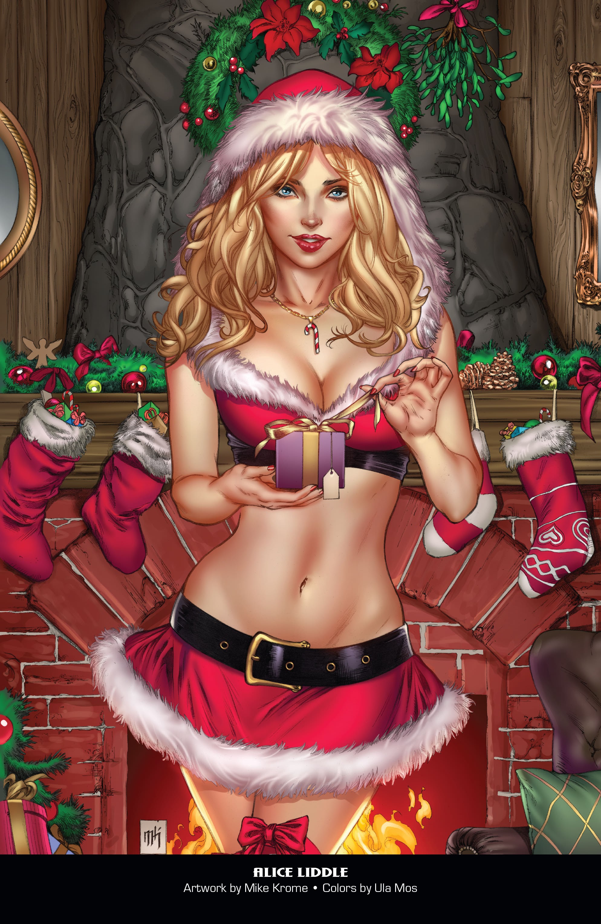 Read online Grimm Fairy Tales 2022 Holiday Pinup Special comic -  Issue # Full - 10